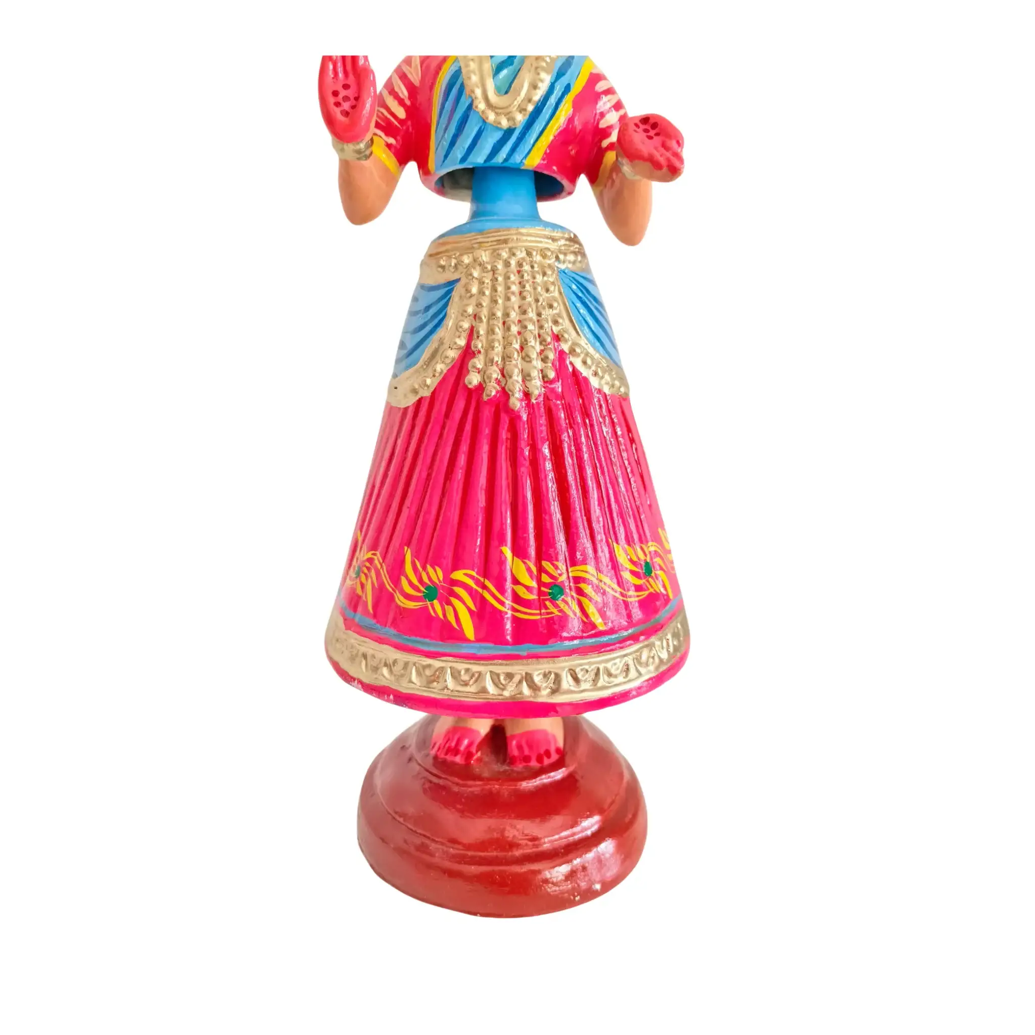 The Icon of Grace – Kondapalli Dancing Doll | Tanjore Dancing Doll - Image 9
