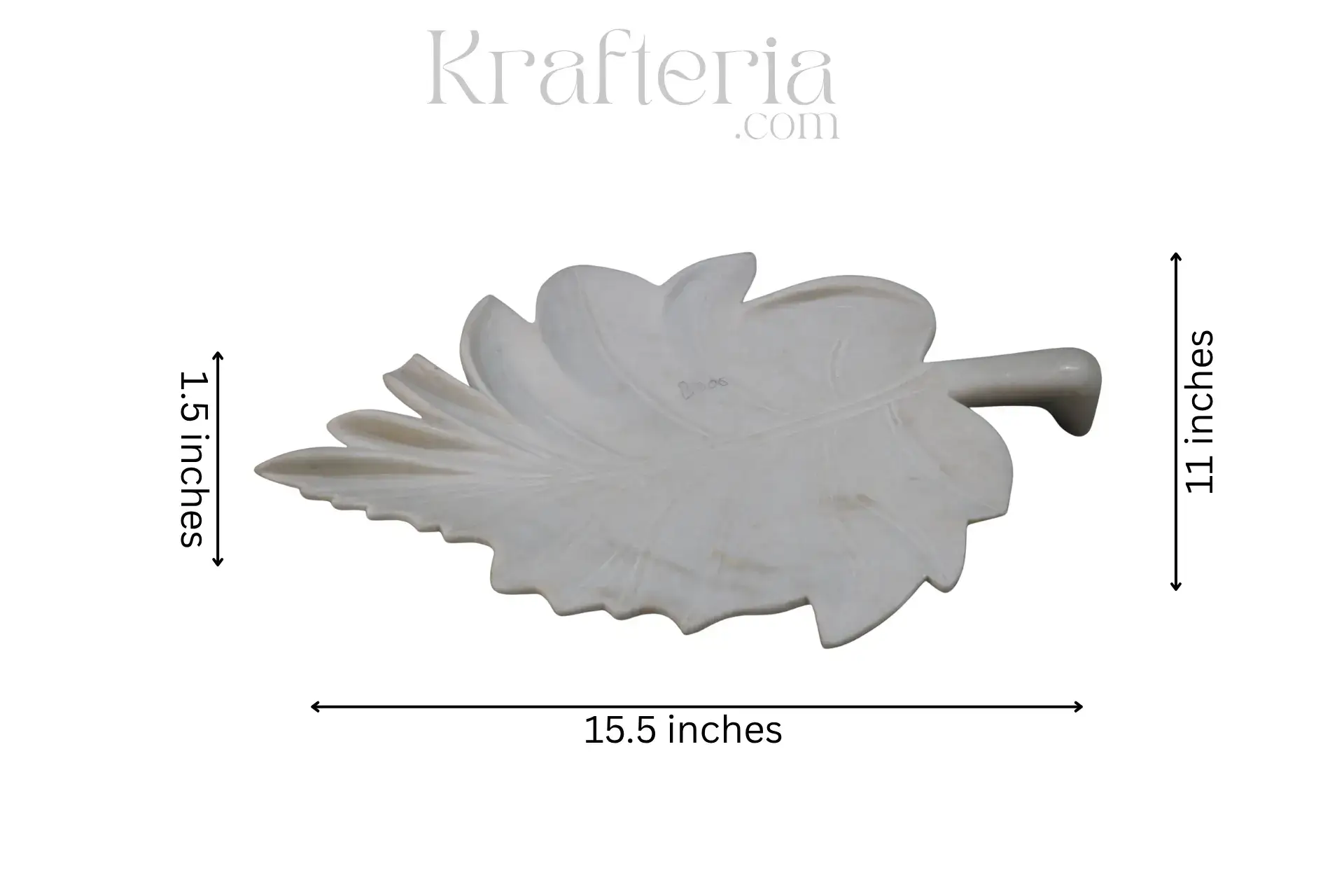 Marble Leaf Trinket Tray – Decorative & Functional - Image 4