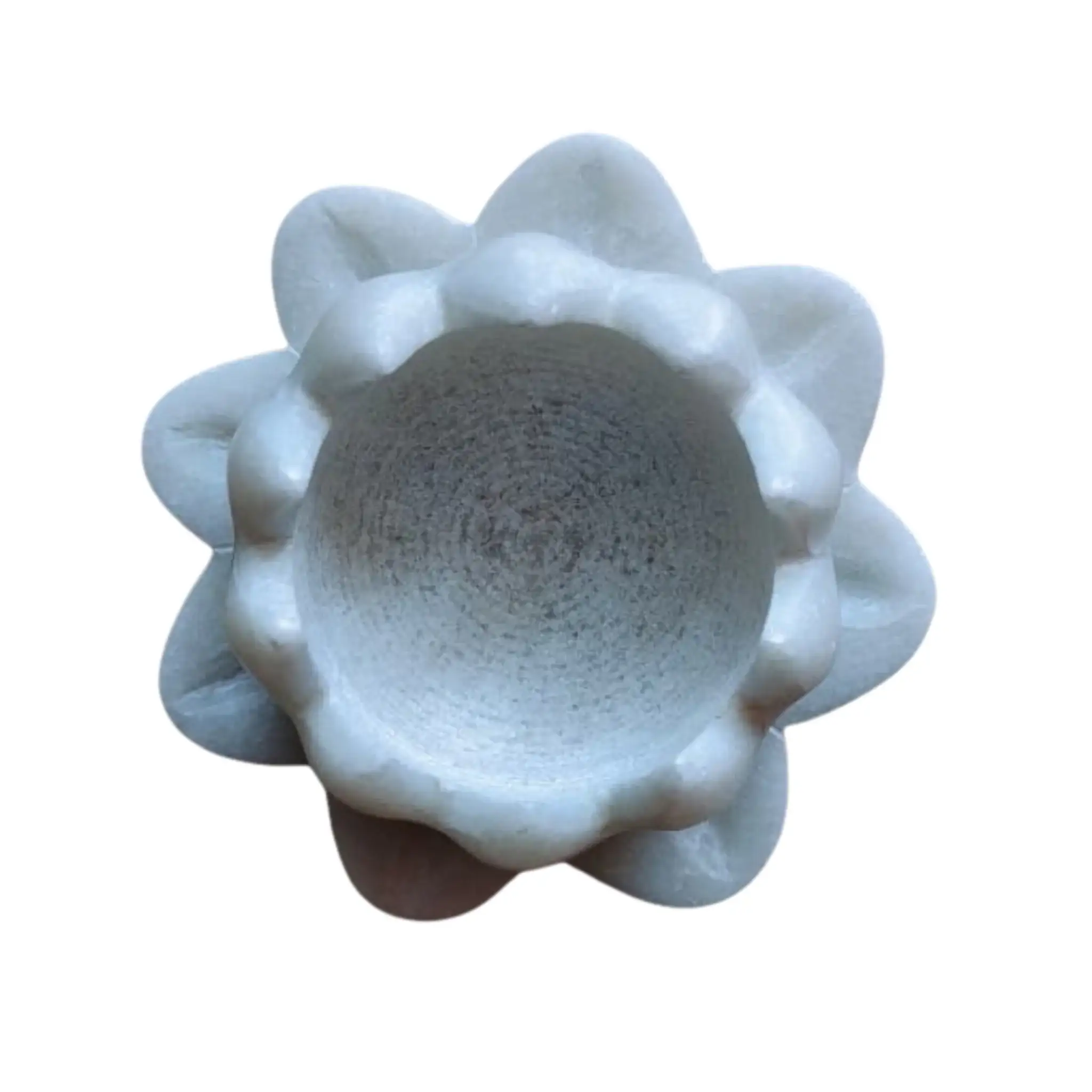 Marble Lotus Flower Candle Stand – Artistic and Serene Accent - Image 10