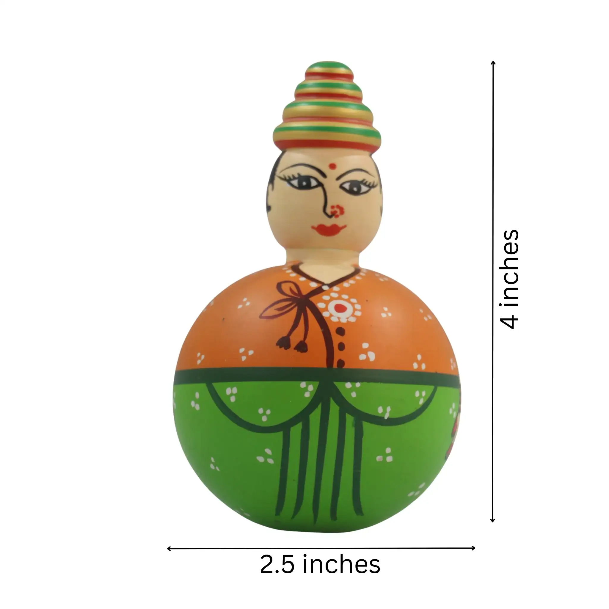 Traditional Marwadi Man & Women Dolls – Safe Non-Toxic Finish - Image 19