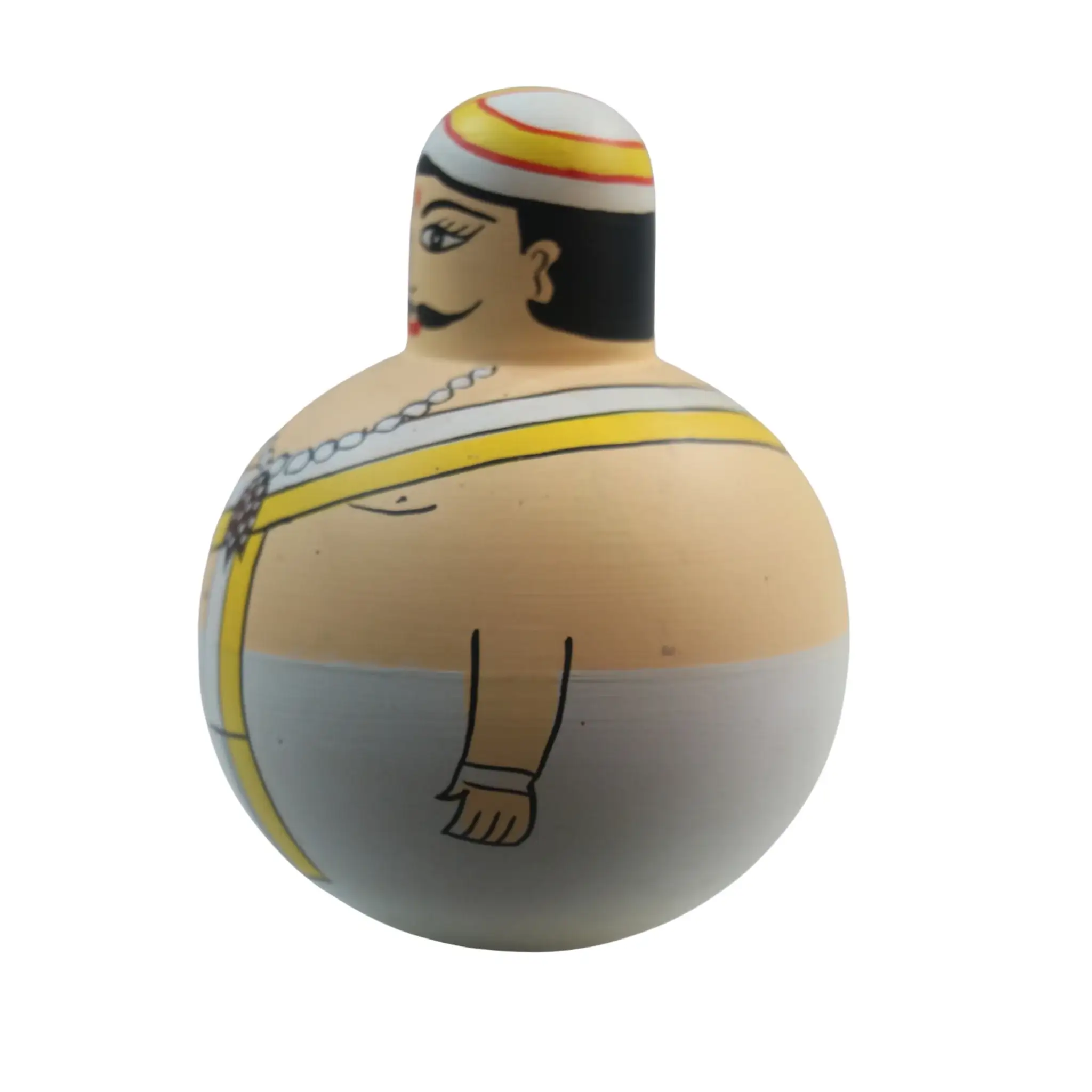 Traditional Marwadi Man & Women Dolls – Safe Non-Toxic Finish - Image 3