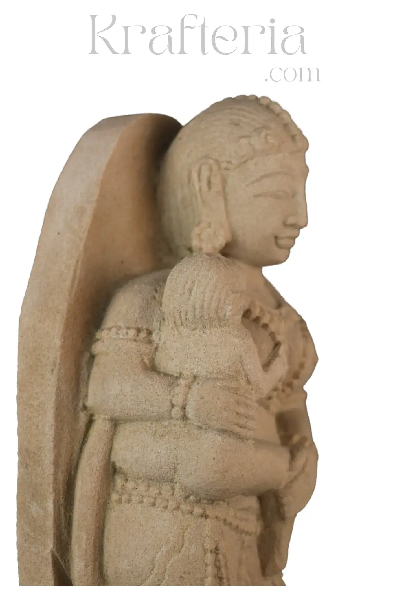 Matru Murti - A Sandstone Depiction of Maternal Love - Image 20