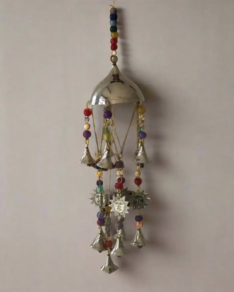 Modern Mandala - Brass Wall Hangings | Brass Wind Chime - Image 3