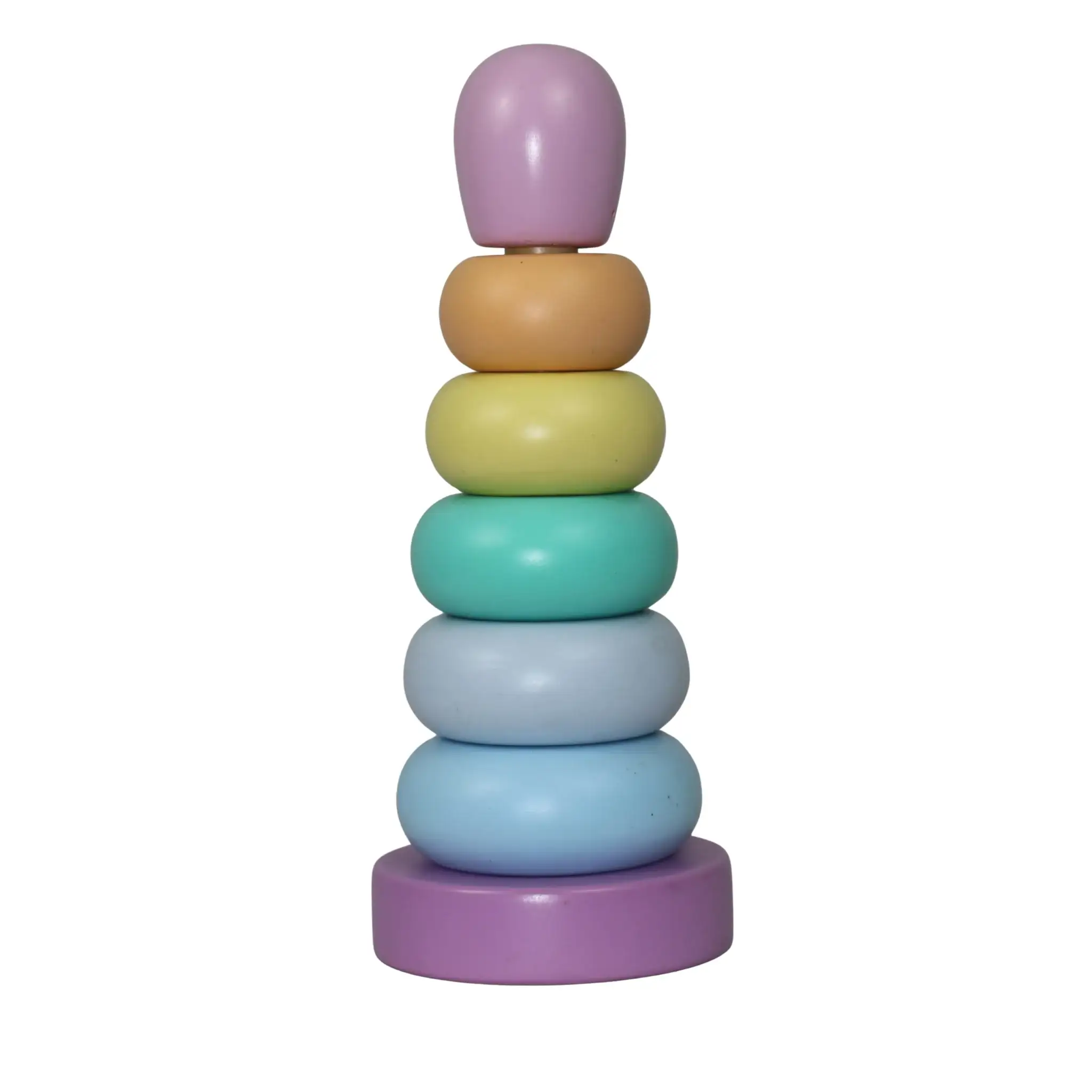 Multi-Color Stacking Rings – Safe & Engaging Toy - Image 2