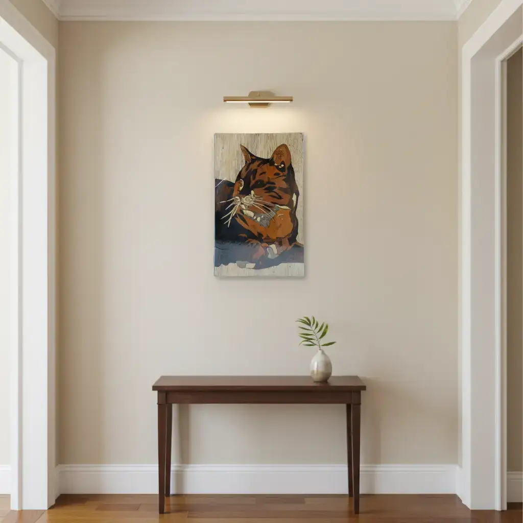 Handcrafted Rosewood Inlay from Mysore – Intricate Wooden Wall Art
