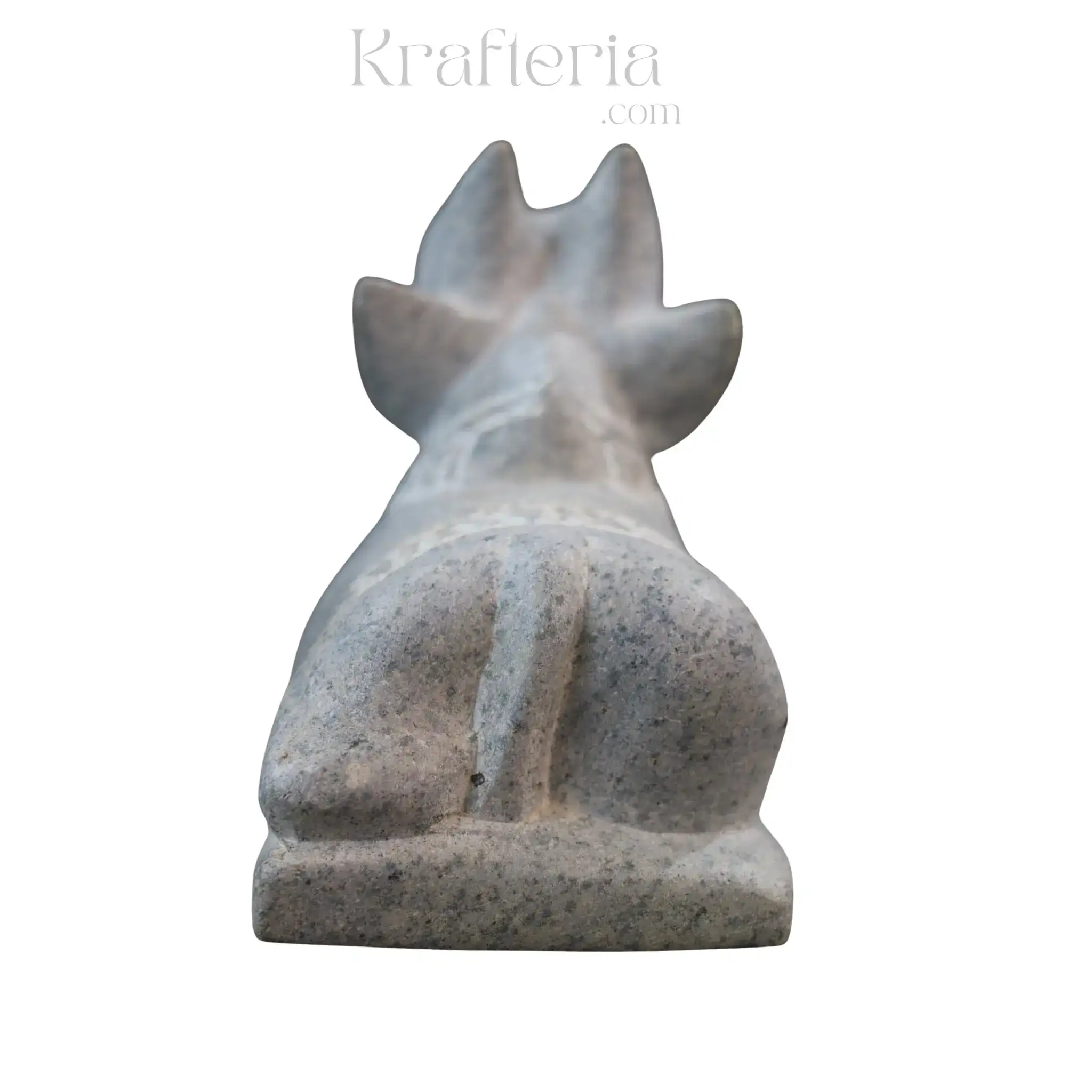 Nandi Idol in Soft Stone – Traditional Temple Decor - Image 9
