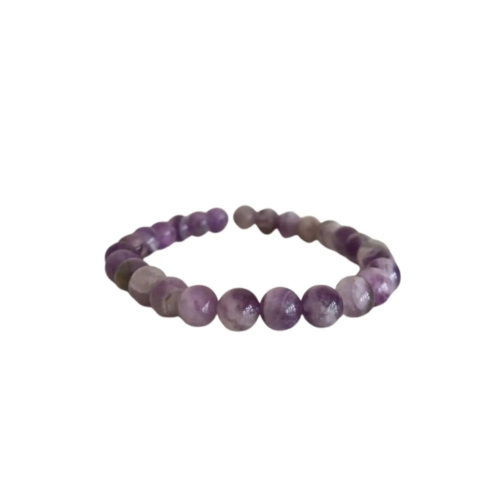 Natural Dream Amethyst Bracelet – Healing Purple Crystal - Image 3