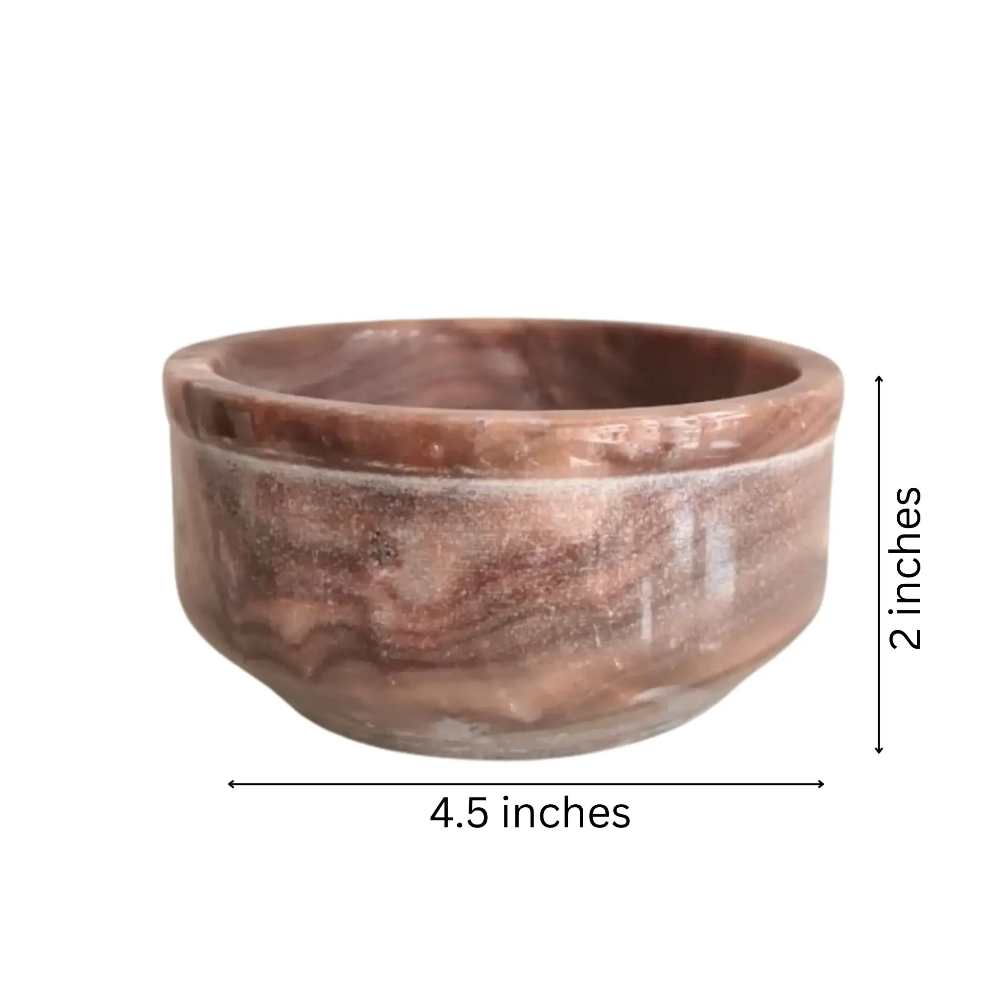 Natural Stone Marble Bowl-Unique Table Centerpiece - Image 23