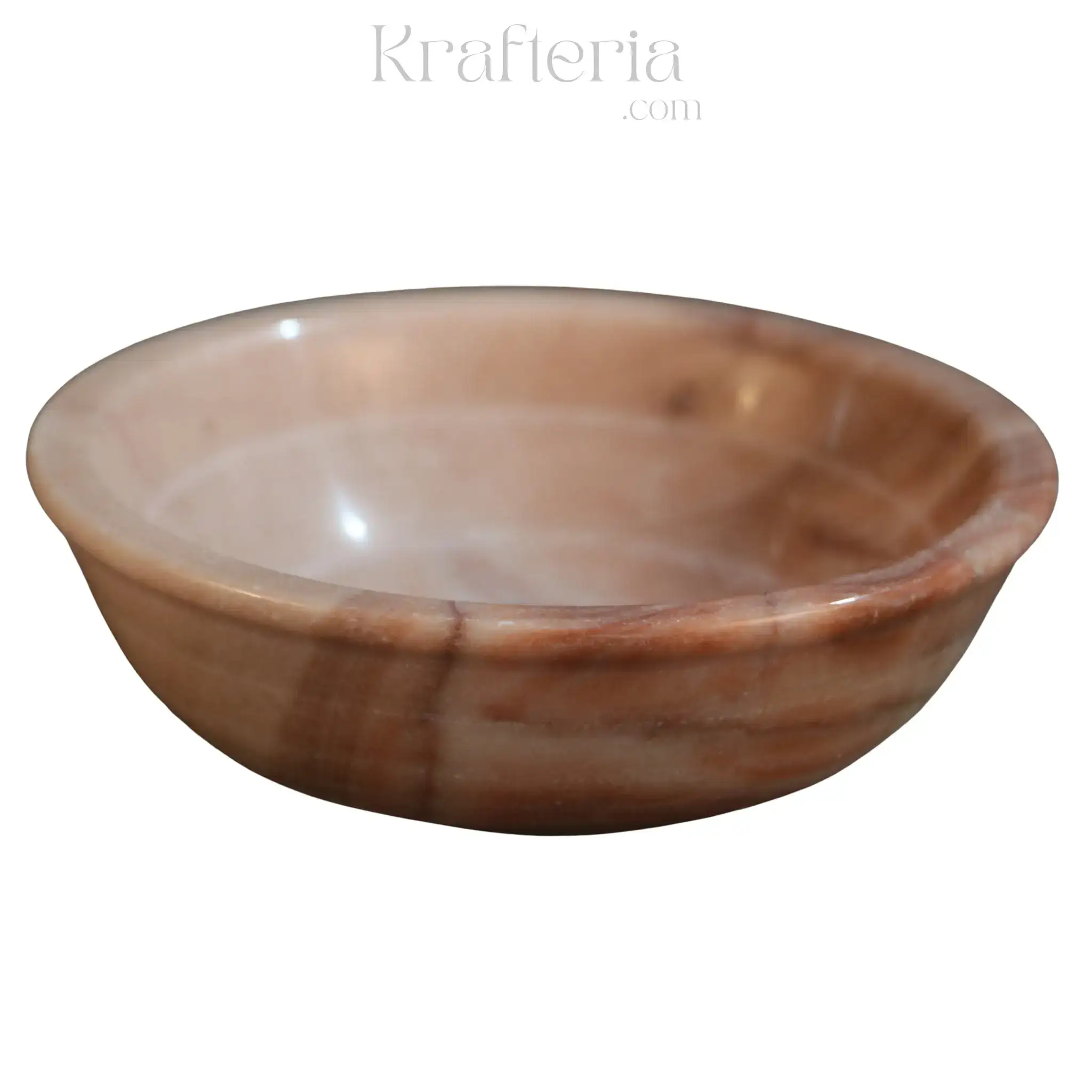 Natural Stone Marble Bowl-Unique Table Centerpiece - Image 3