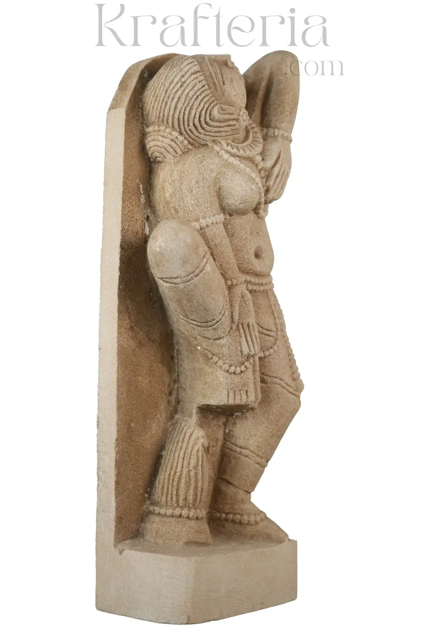 Nritya Lakshmi Yakshini Sculpture (Dancing Goddess of Abundance) - Image 10