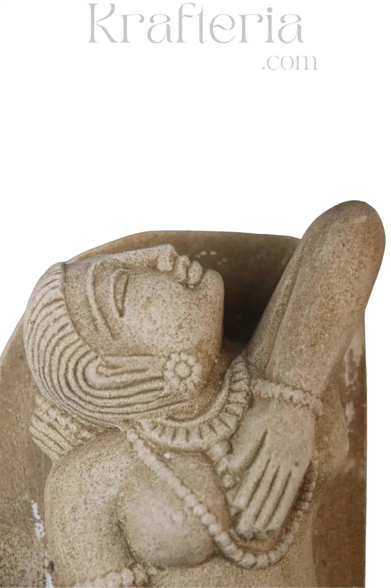 Nritya Lakshmi Yakshini Sculpture (Dancing Goddess of Abundance) - Image 11