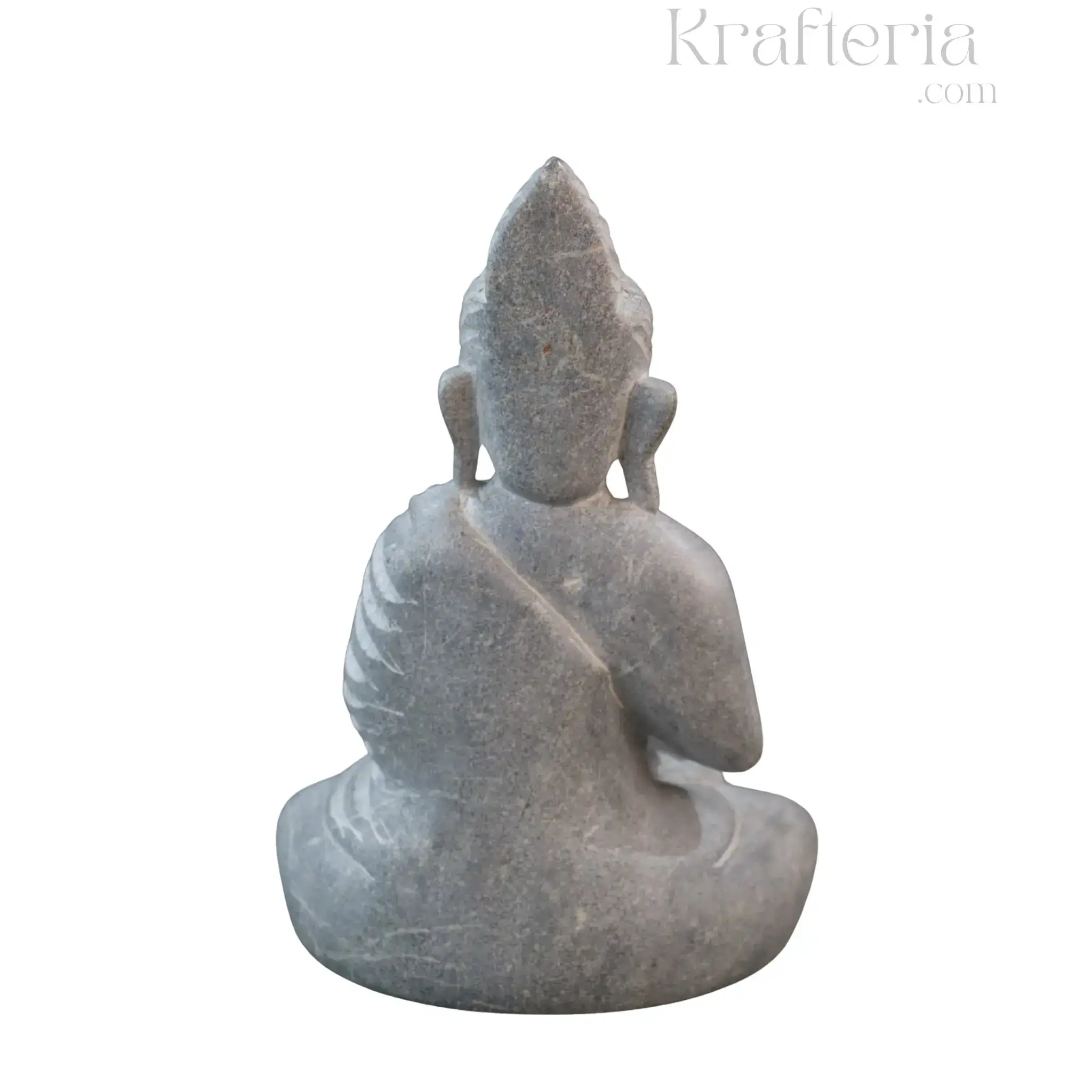 Peaceful Buddha Figurine – Soft Stone Decorative Idol - Image 19