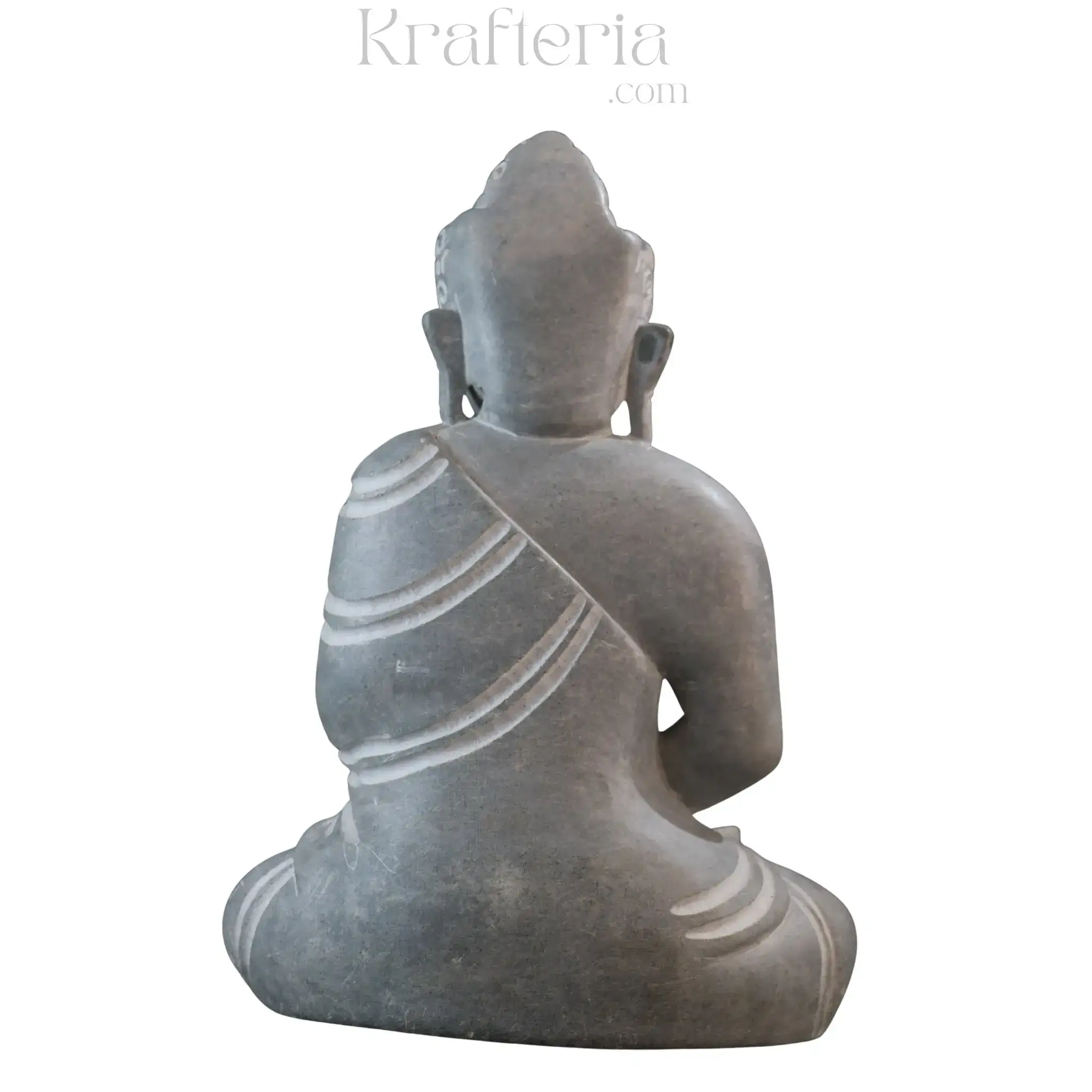 Peaceful Buddha Figurine – Soft Stone Decorative Idol - Image 24