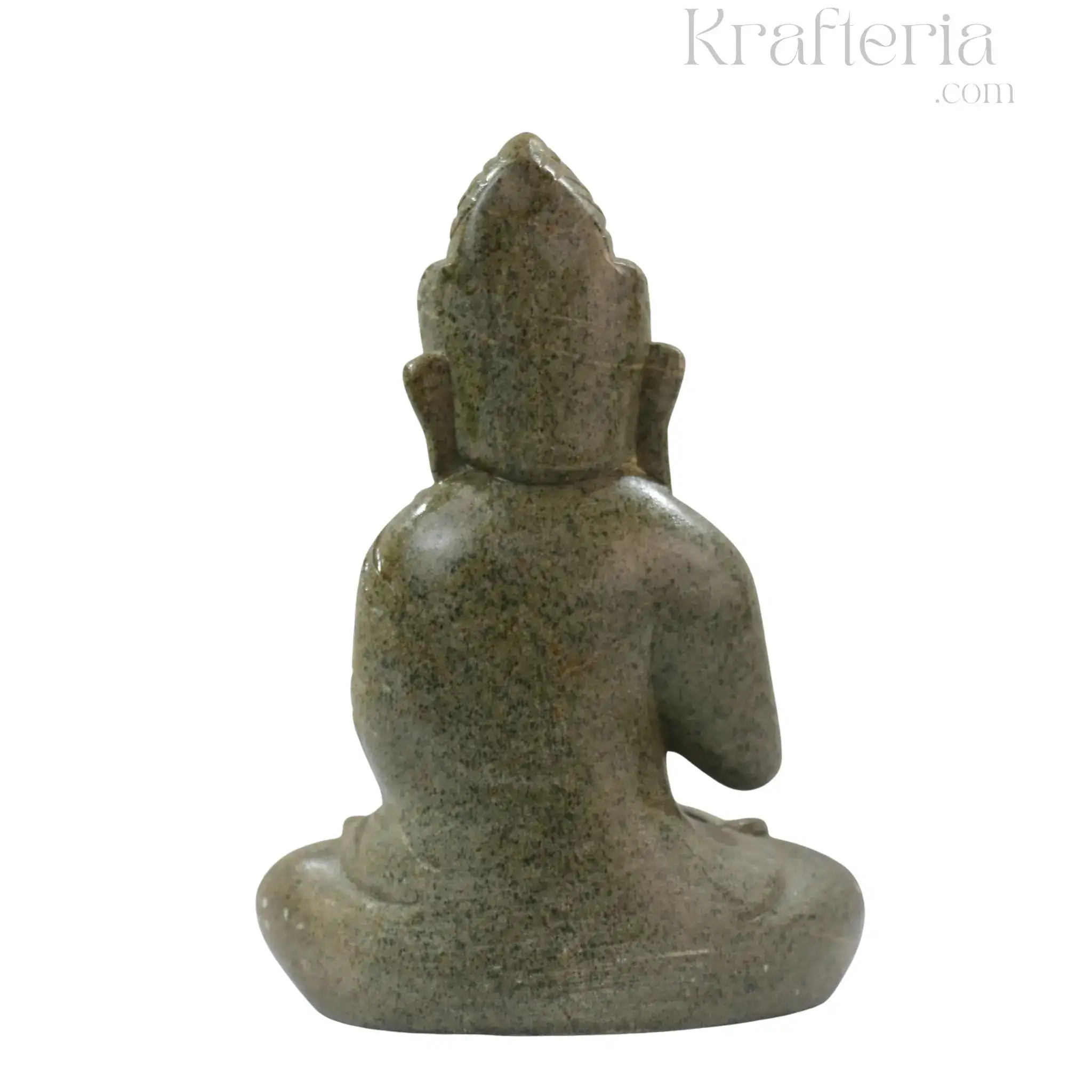 Peaceful Buddha Figurine – Soft Stone Decorative Idol - Image 9