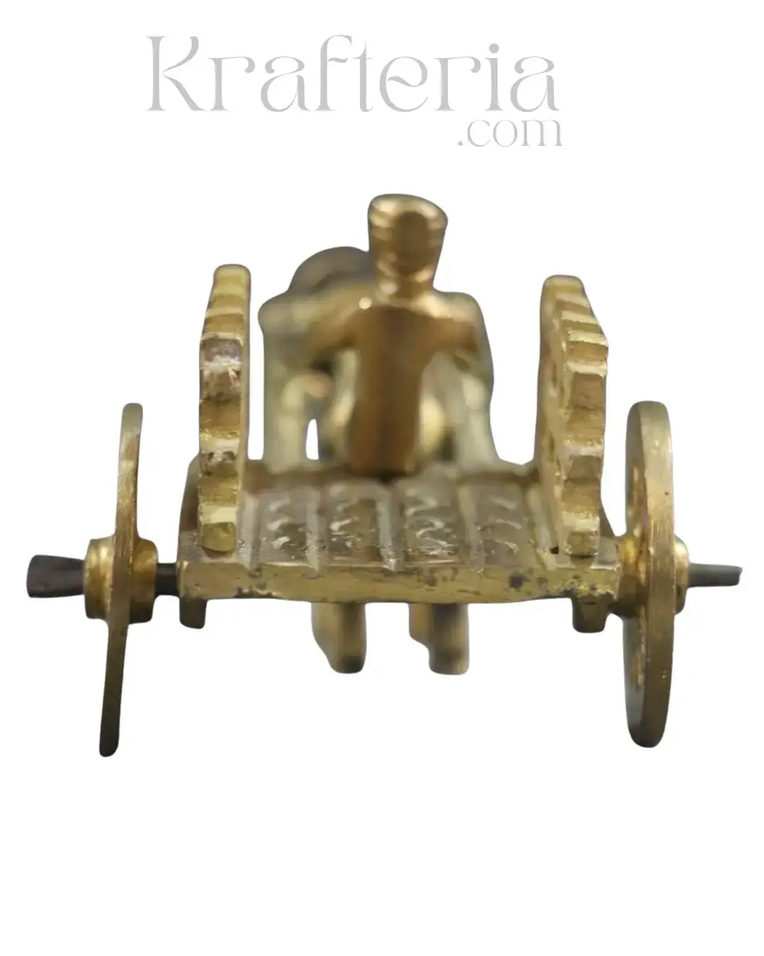 Premium Brass Bullock Cart – Ideal for Gifting & Collectors - Image 14