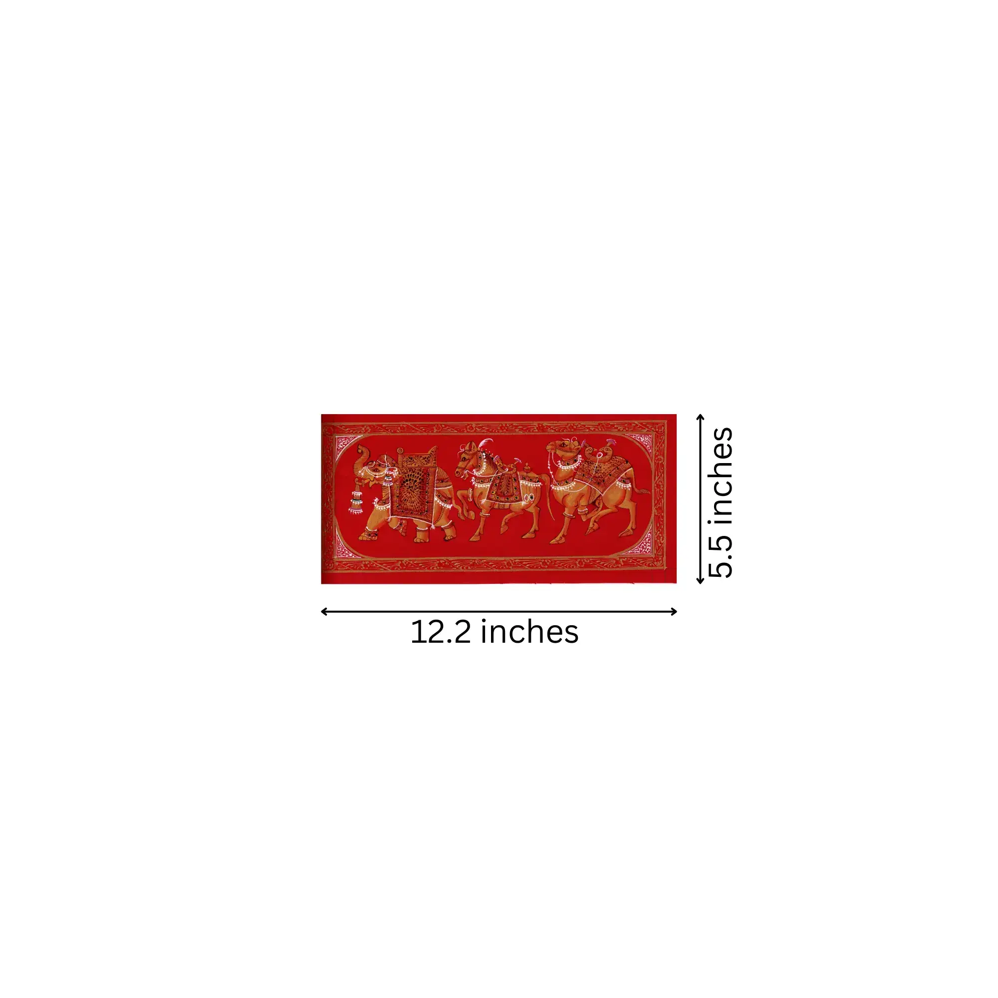 Rajasthan Mughal style Miniature painting - Image 4