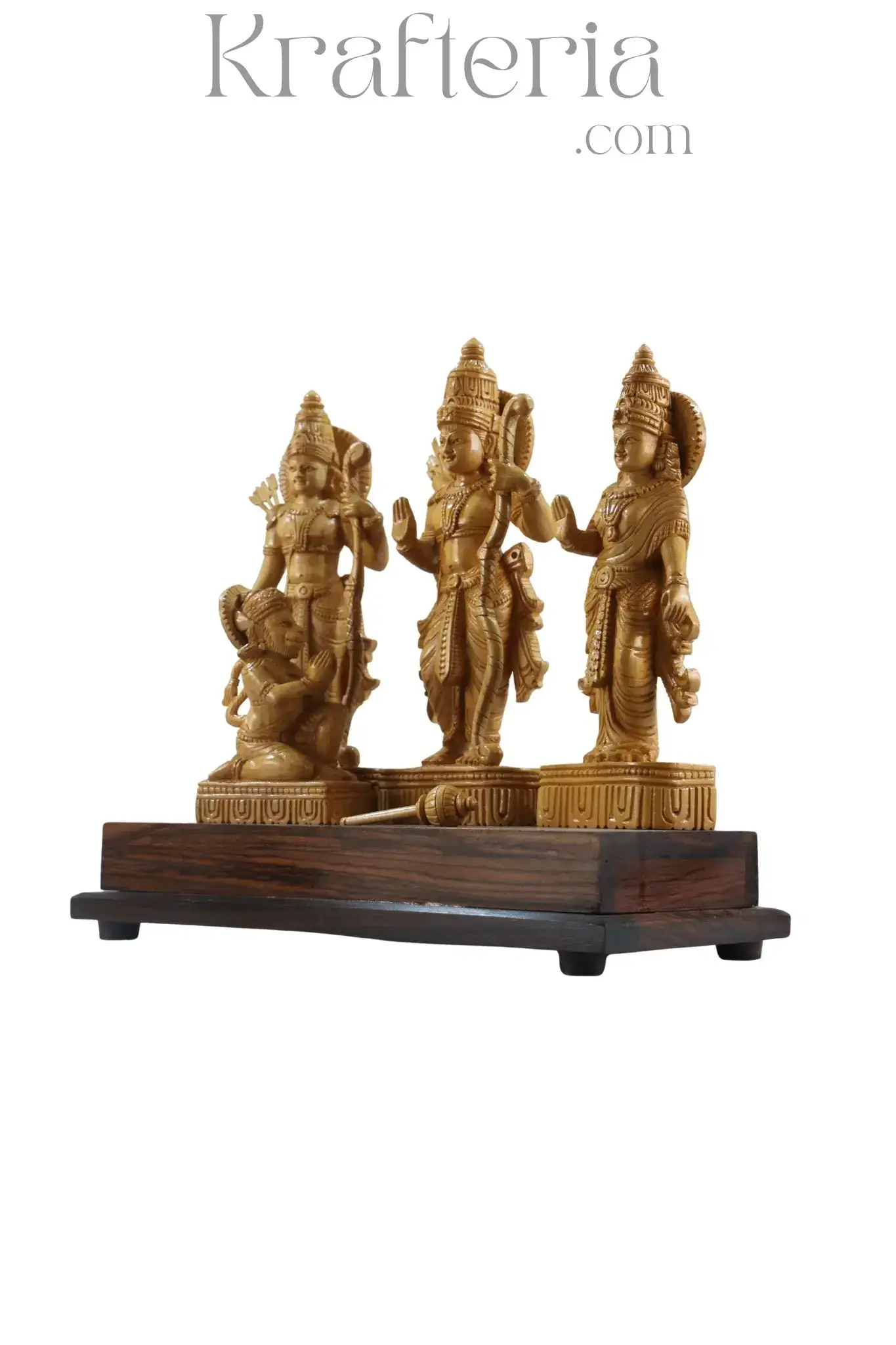 Devotional Sitha Rama Laxman Hanuman Statue – Perfect for Home & Temple - Image 3