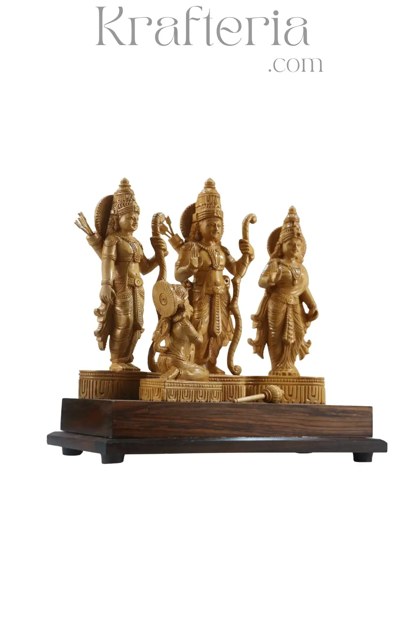 Devotional Sitha Rama Laxman Hanuman Statue – Perfect for Home & Temple - Image 4