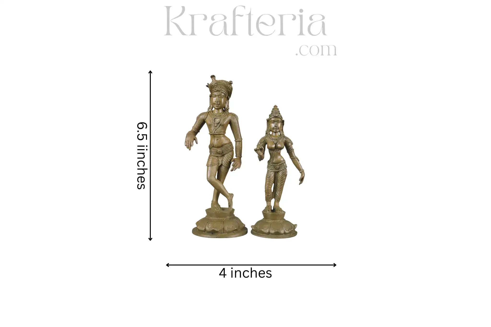 Rishaba Devar Pair – Handcrafted Panchaloha Antique Sculpture - Image 5