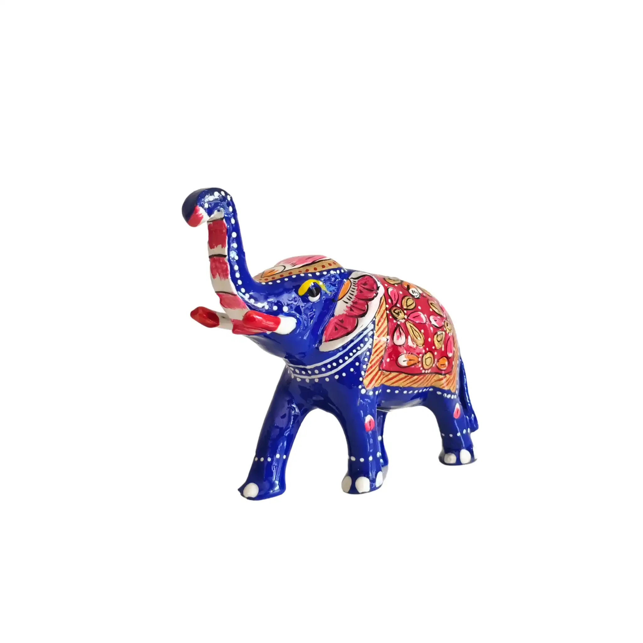Royal Meenakari Elephant – Handcrafted Symbol of Prosperity and Artistry - Image 10