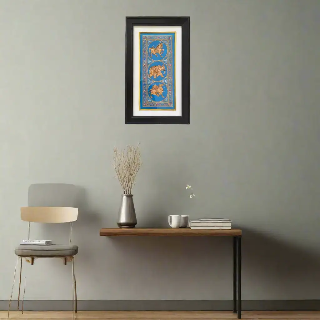 Triumvirate of Royalty Miniature Painting