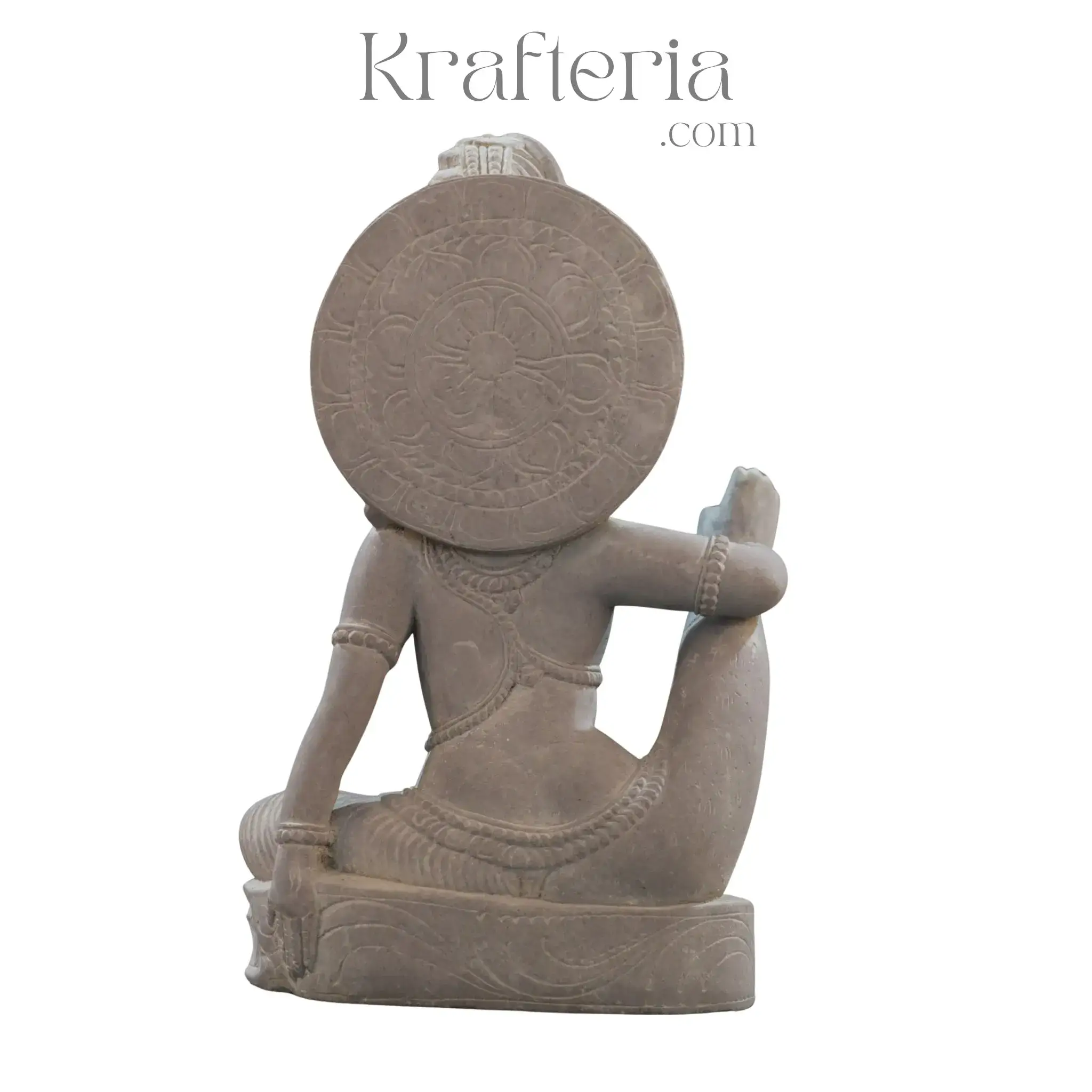 Sculpture of Ardhanareshwara – Celebrating the Union of Shiva and Parvati - Image 4