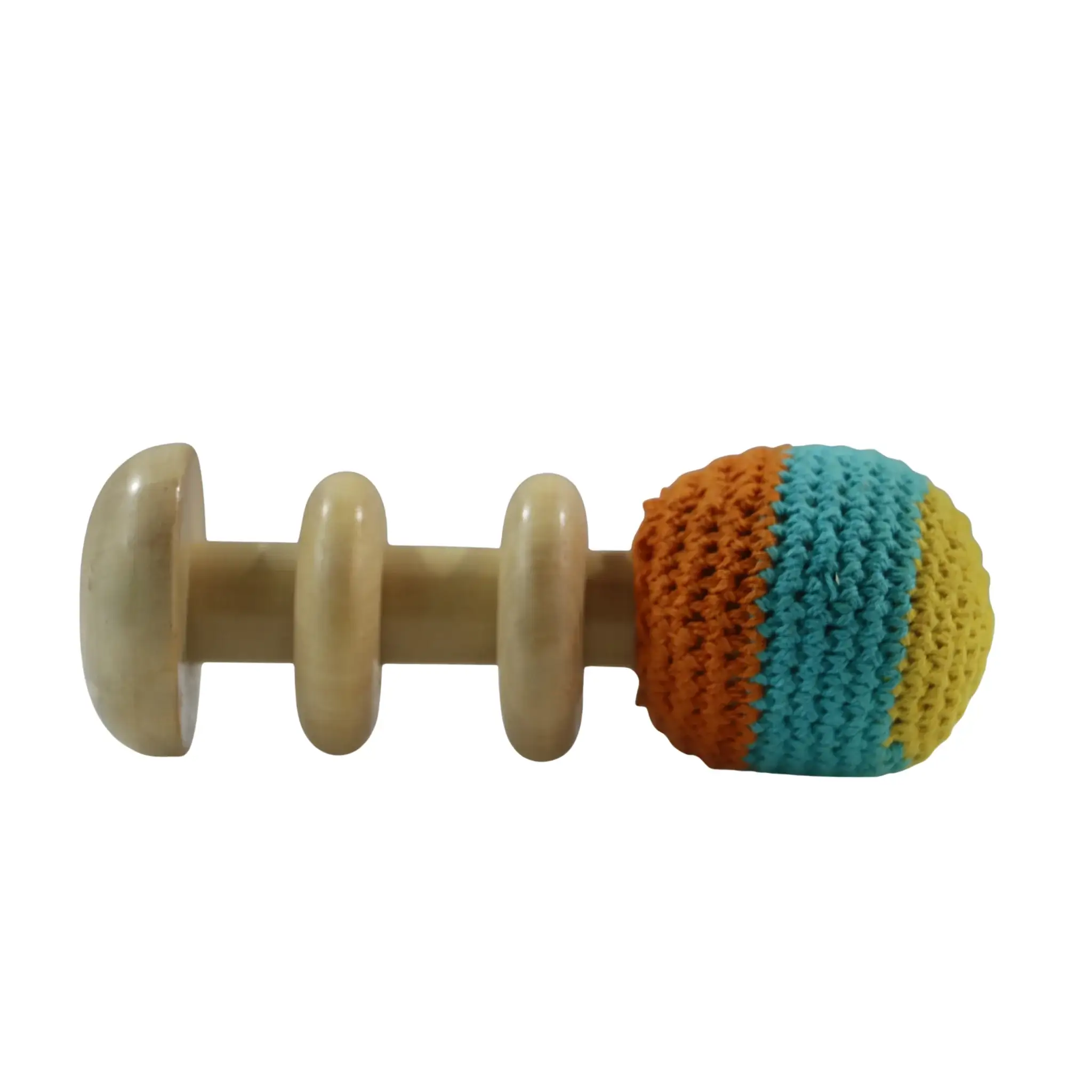 Soft Cloth Rattle for Kids – Non-Toxic & Baby-Safe Colors - Image 3