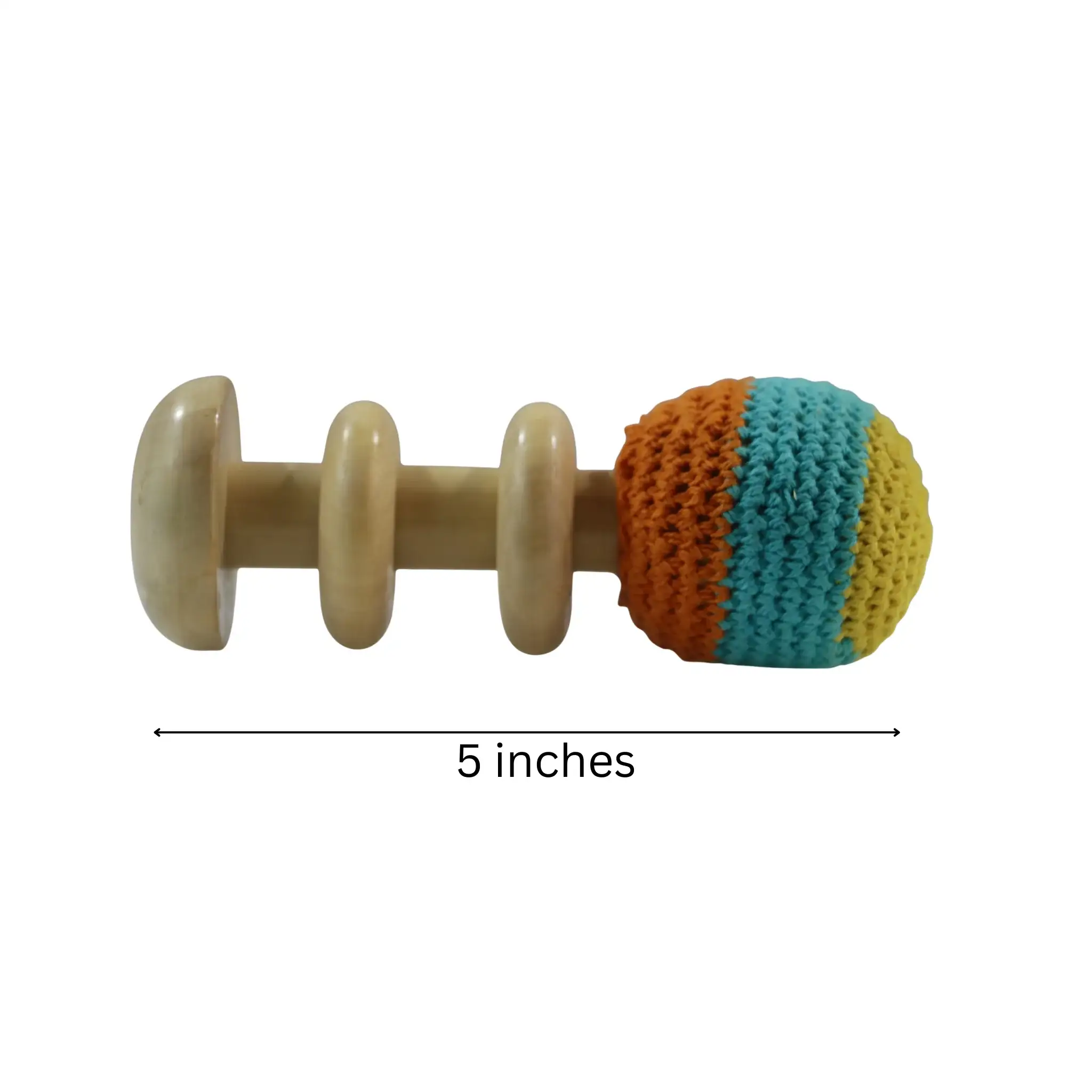 Soft Cloth Rattle for Kids – Non-Toxic & Baby-Safe Colors - Image 6