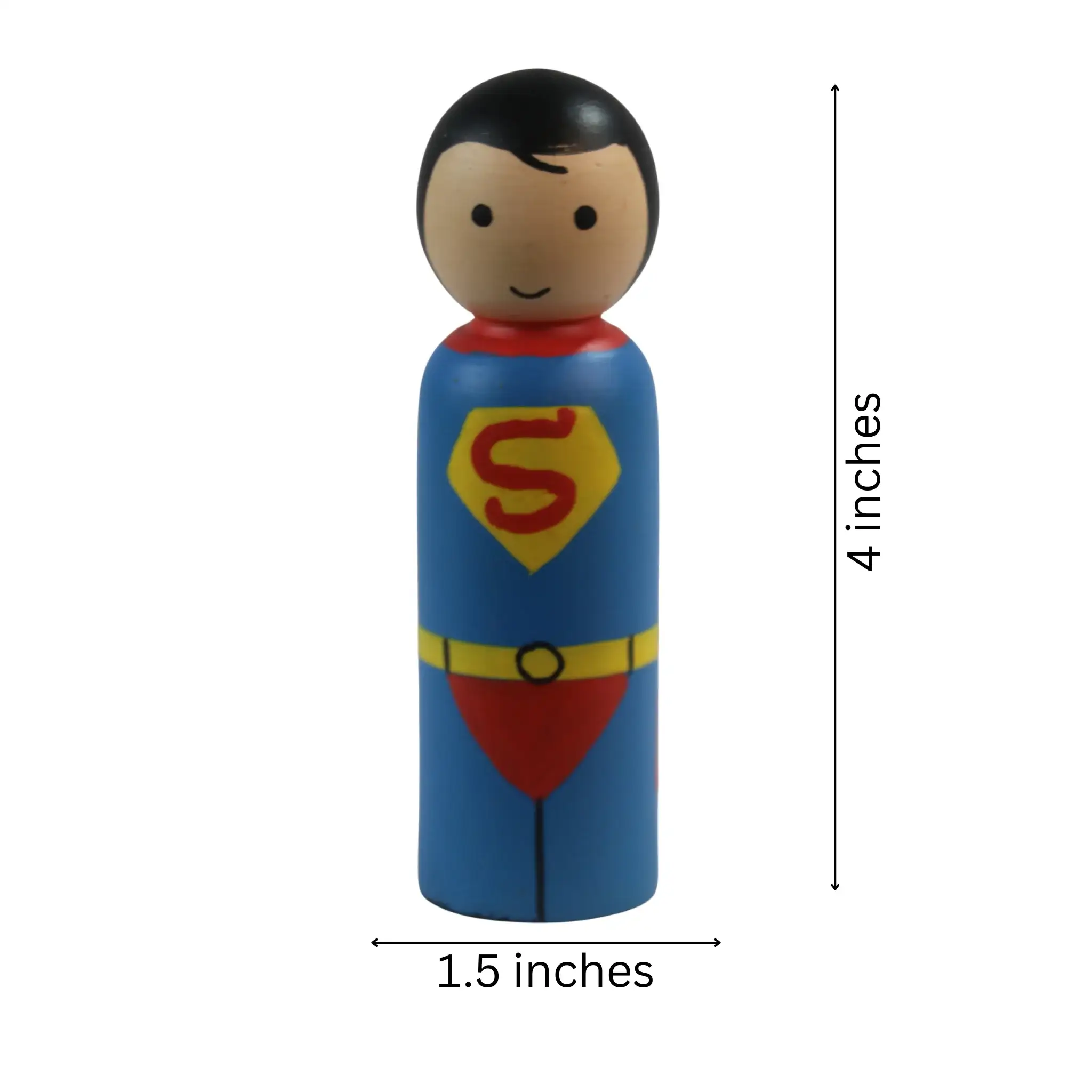 Superhero Avengers Peg Dolls – Safe Non-Toxic Paint Finish - Image 30