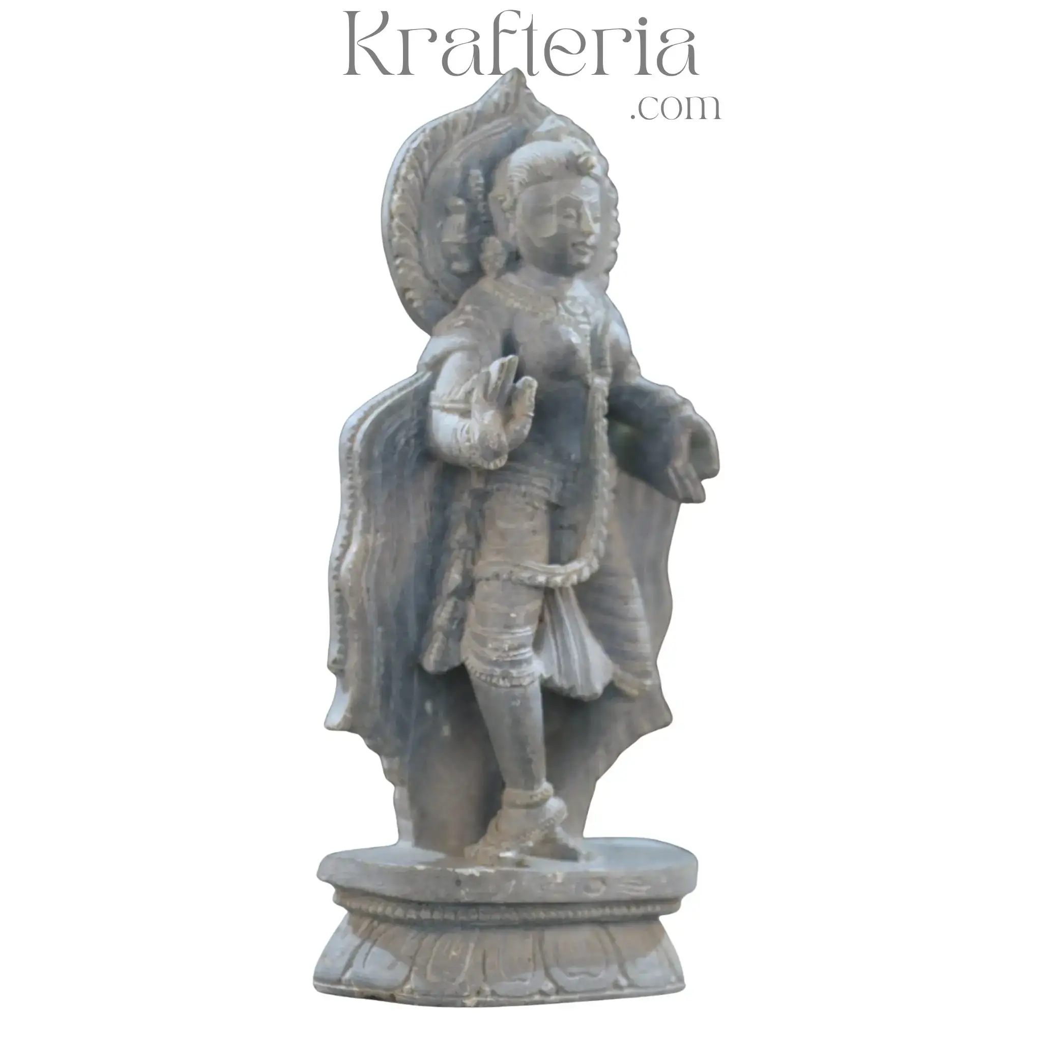 Tandavam Dancing Amman Sculpture – Divine Dance of Power and Grace - Image 3