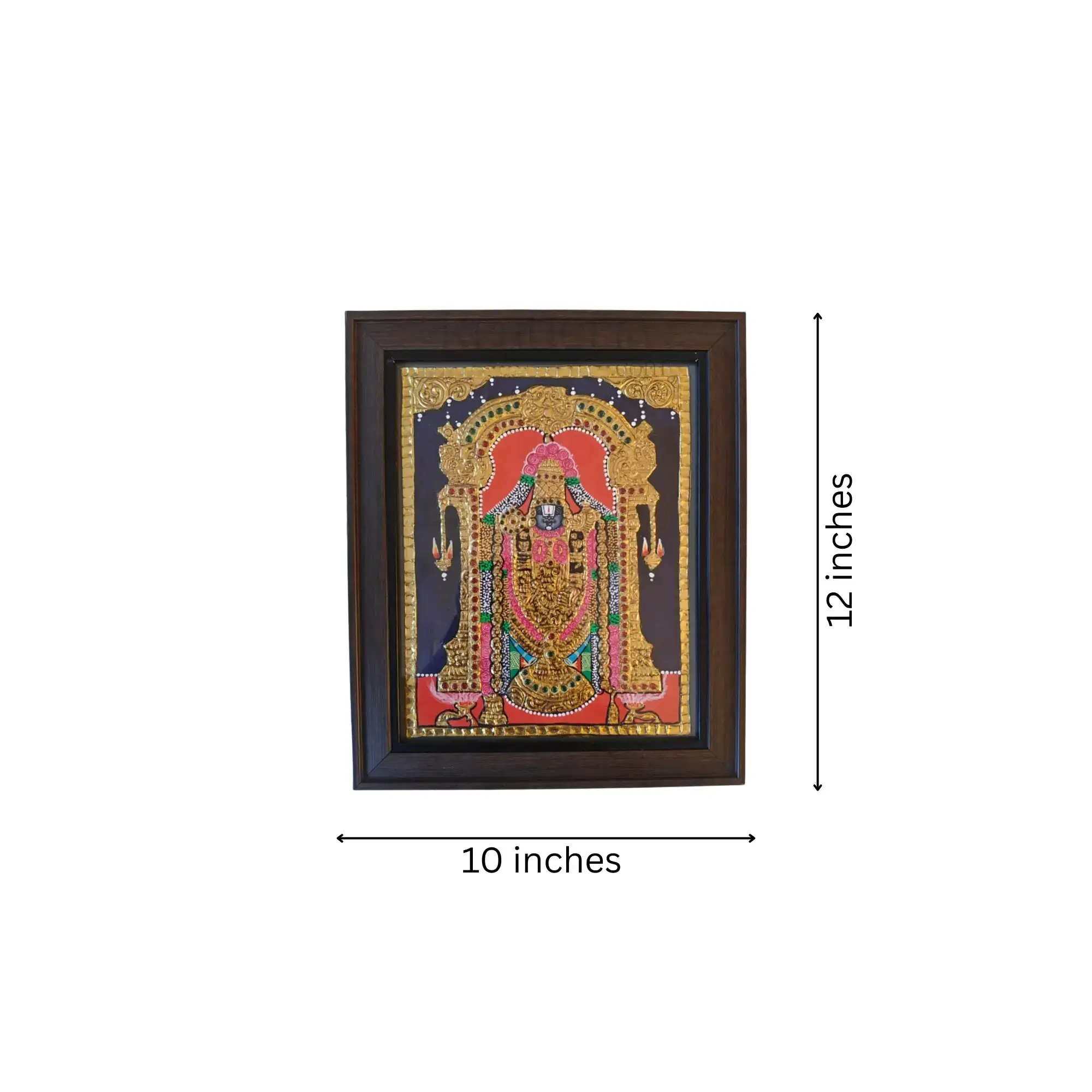 Tanjavur Srinivasa Painting - Embodiment of Grace - Image 3