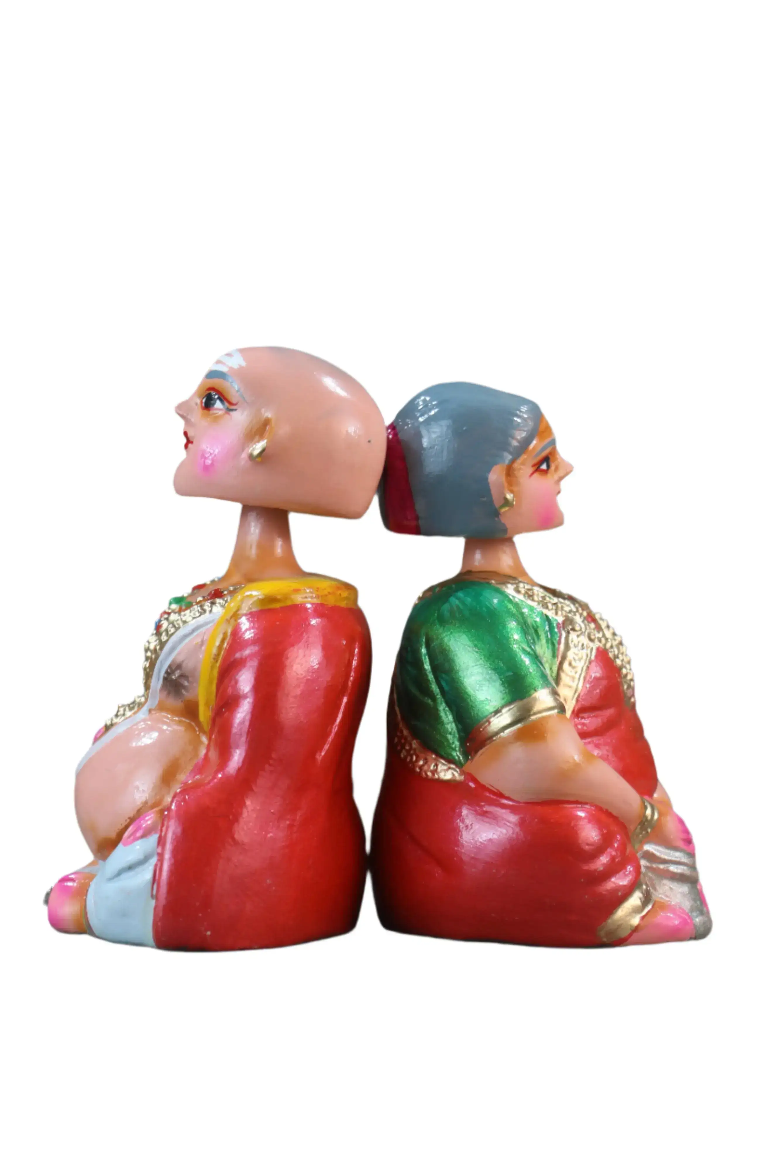 Traditional Thanjavur Dolls – Handcrafted South Indian Golu Figurines | Thalayatti - Image 12