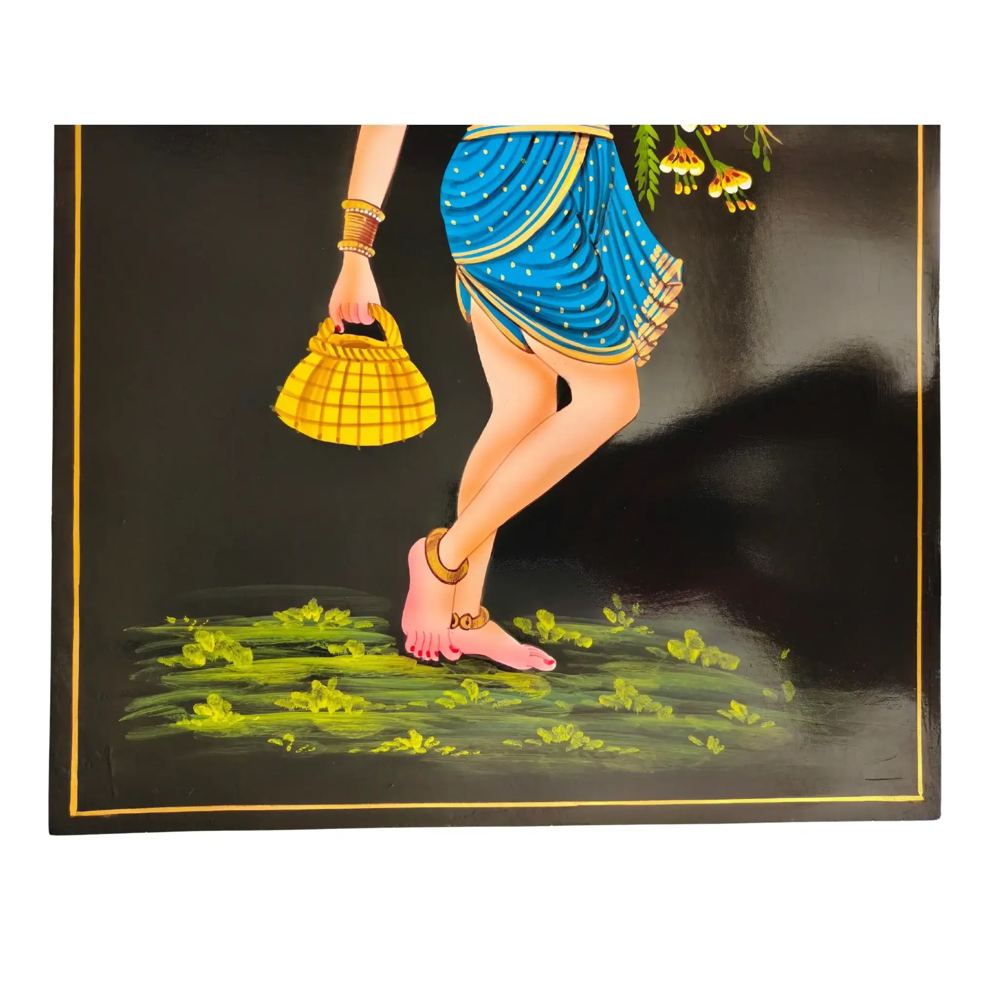 The Fisherwomen Nirmal Painting - Image 4