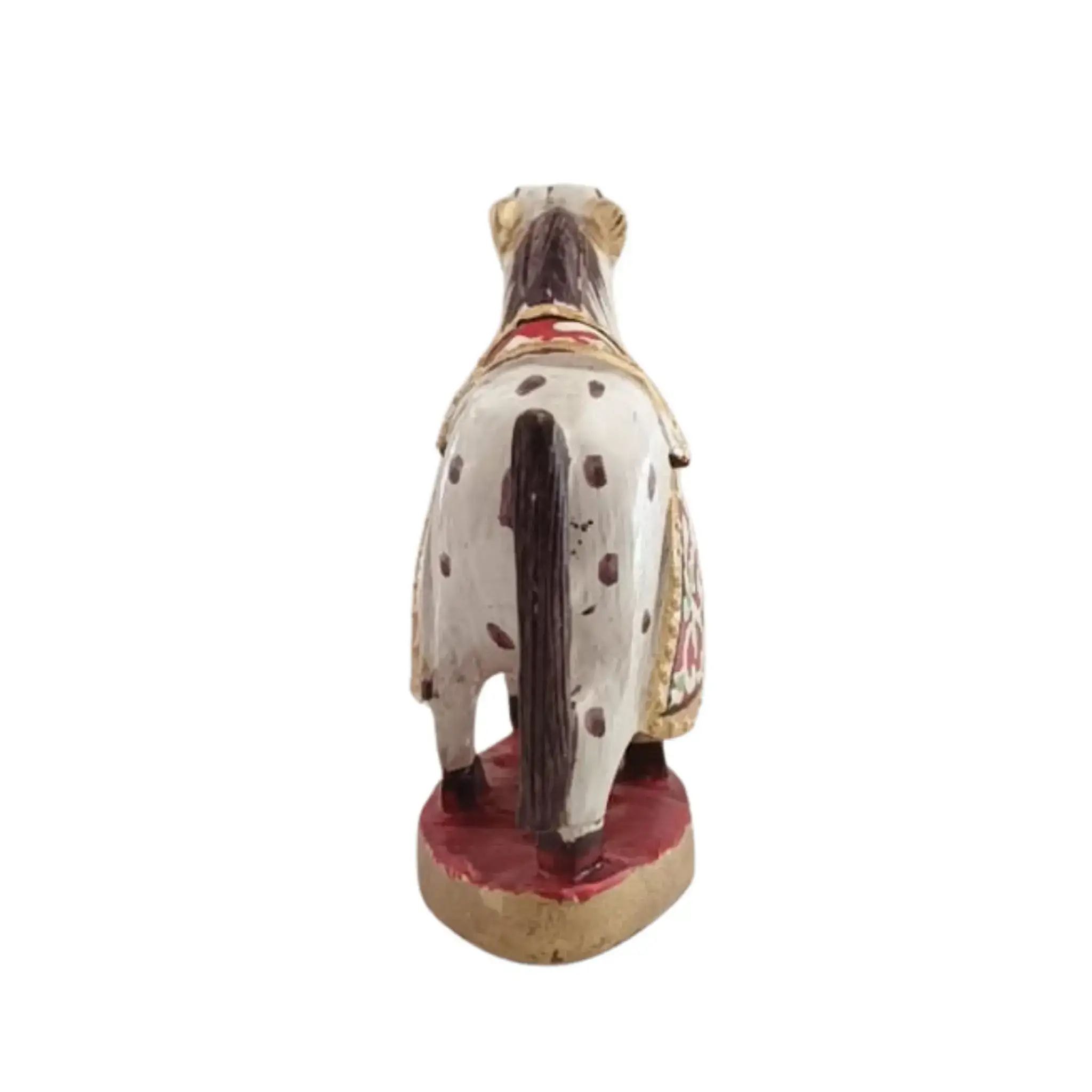 Colorful Hand-Painted Horse with Base | Traditional Art Decor - Image 16