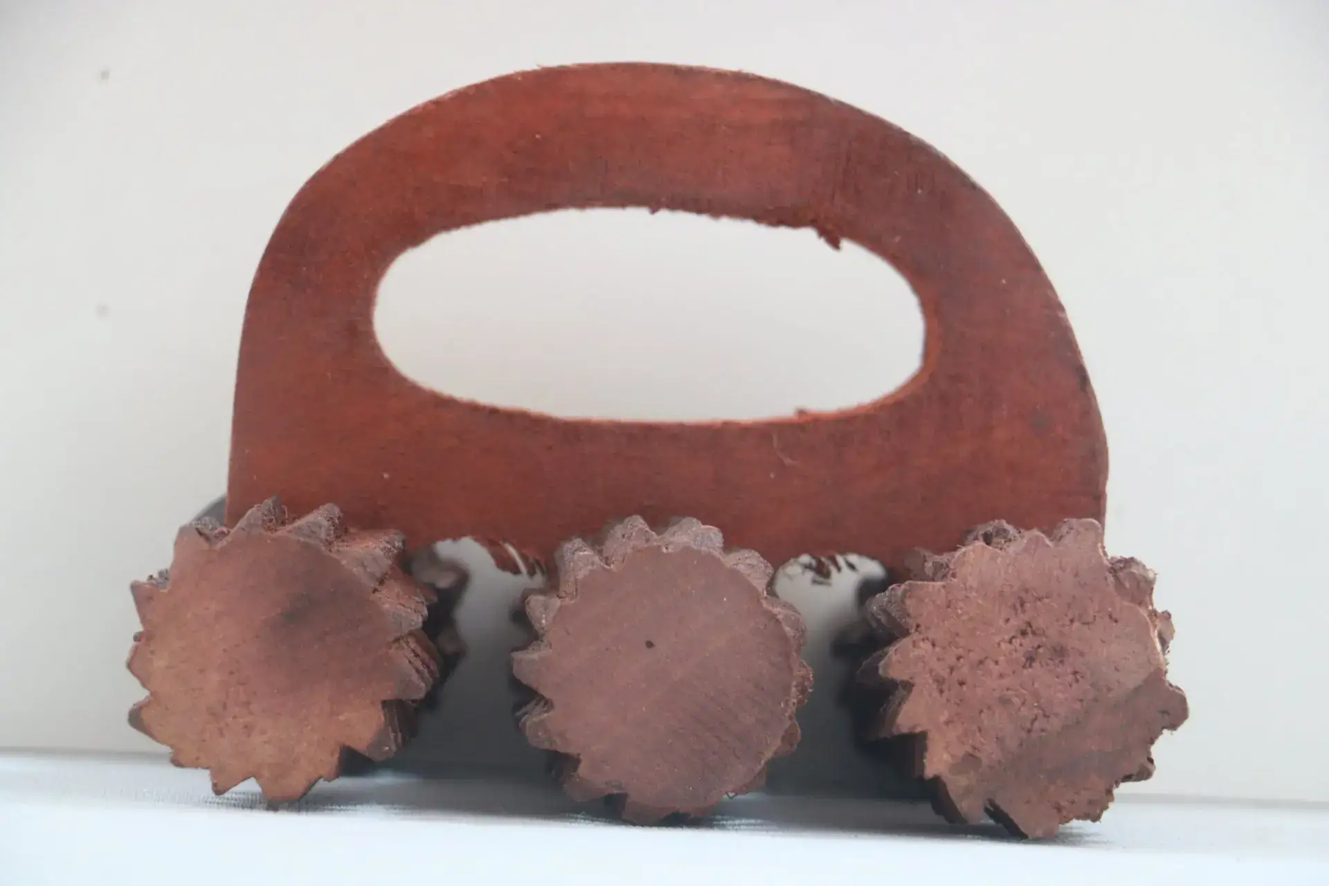 Natural Wooden Acupressure Massager – Handcrafted Wellness Therapy Tool - Image 3