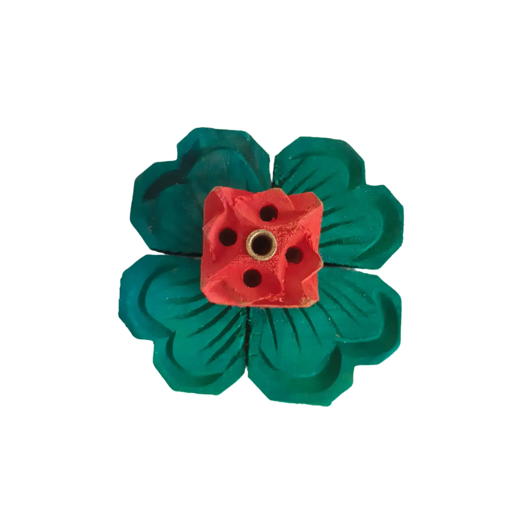 Hand-Painted Wooden Flower Agarbatti Stand – Elegant Incense Holder - Image 26