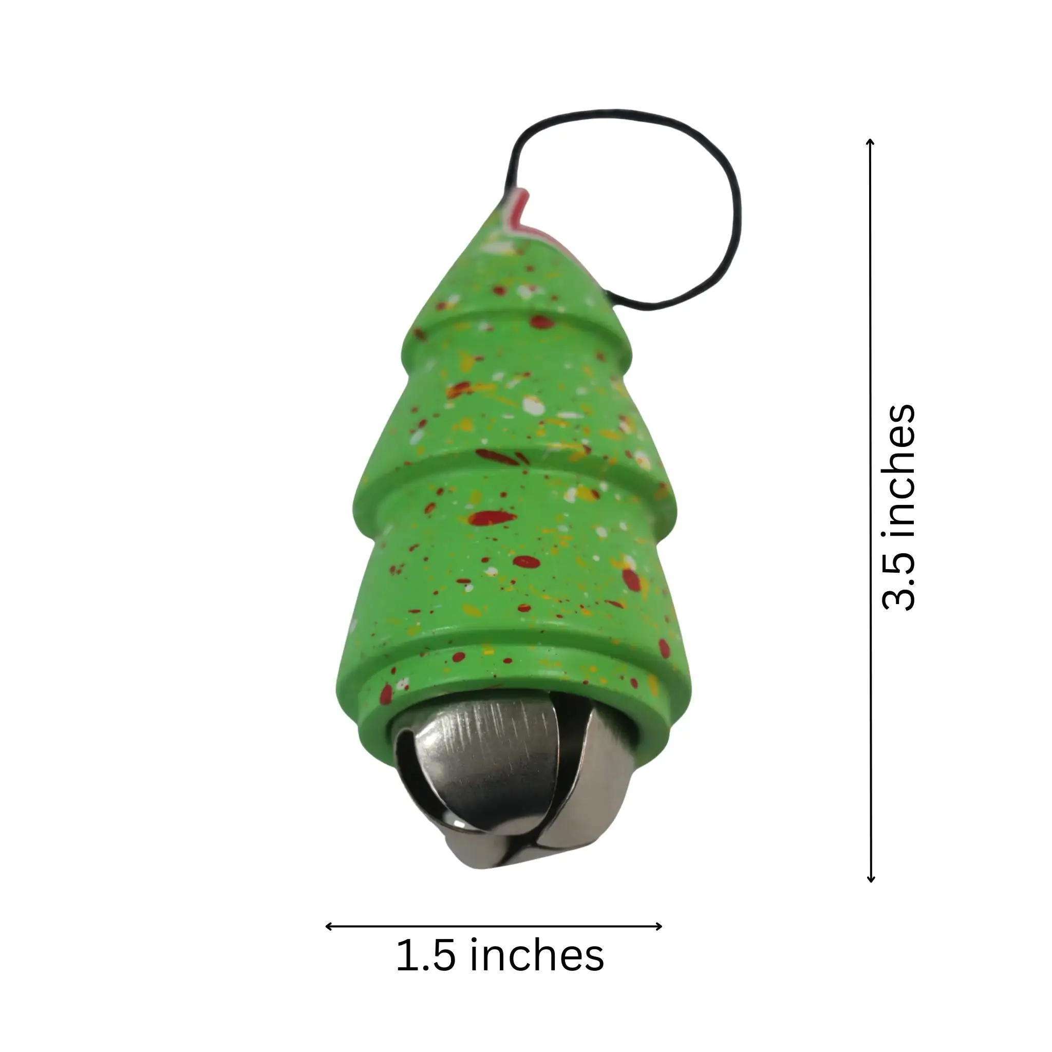 Wooden Bell Ornament for Christmas Tree – Classic Holiday Accent - Image 3