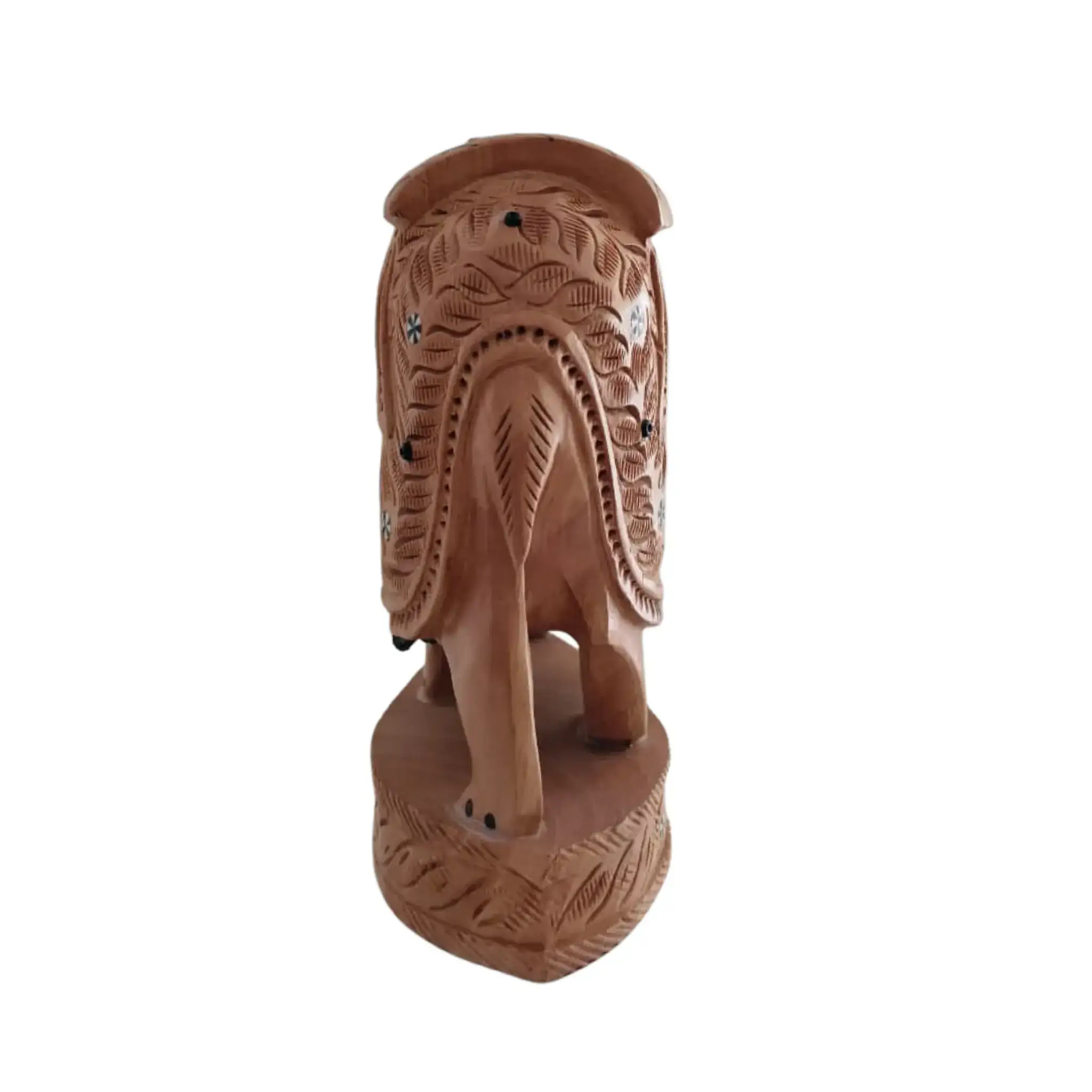 Intricately Hand-Carved Wooden Camel | Rustic Home Decor Piece - Image 7