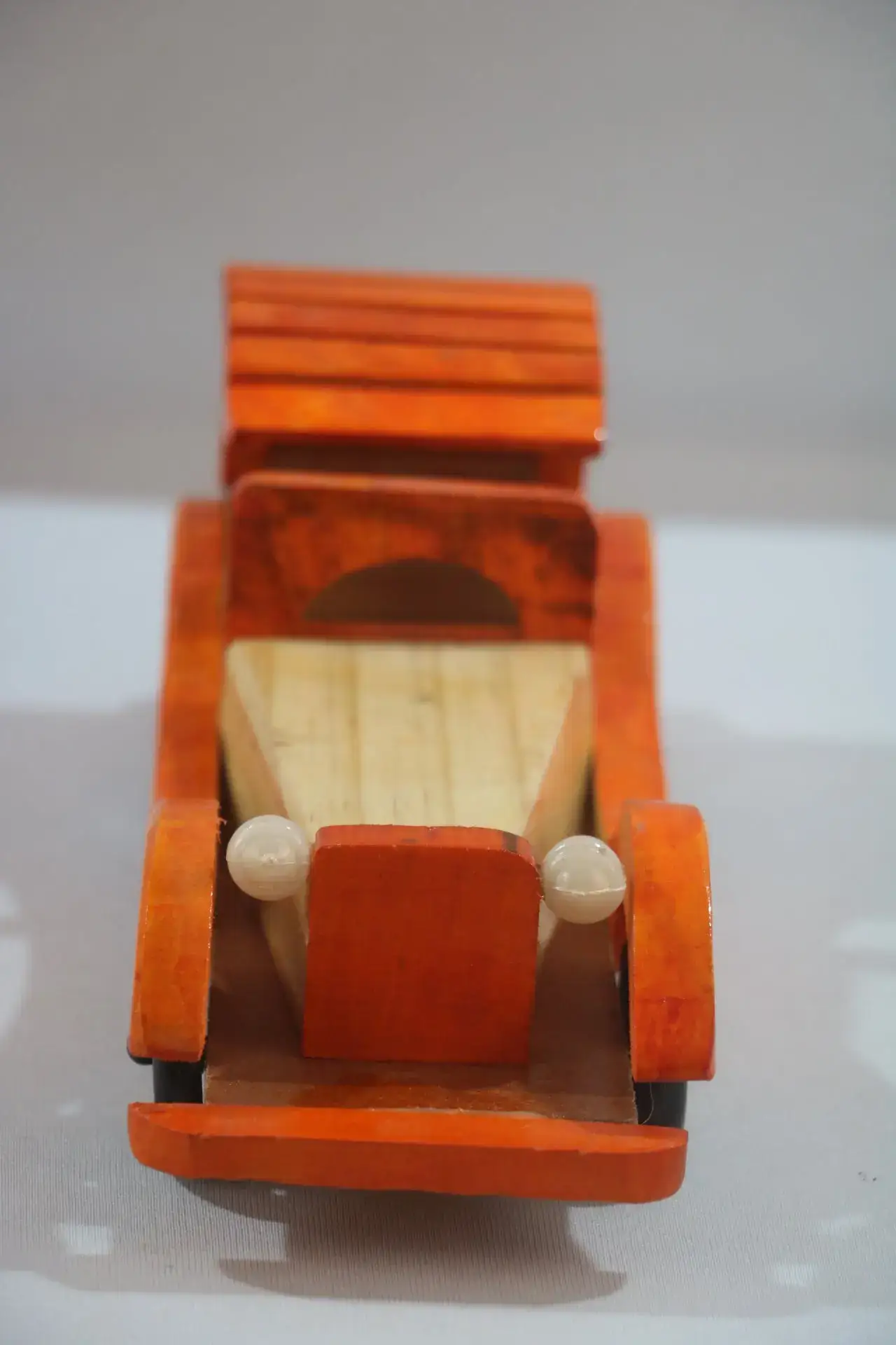 Vintage Style Wooden Car – Decorative Accent Piece - Image 3