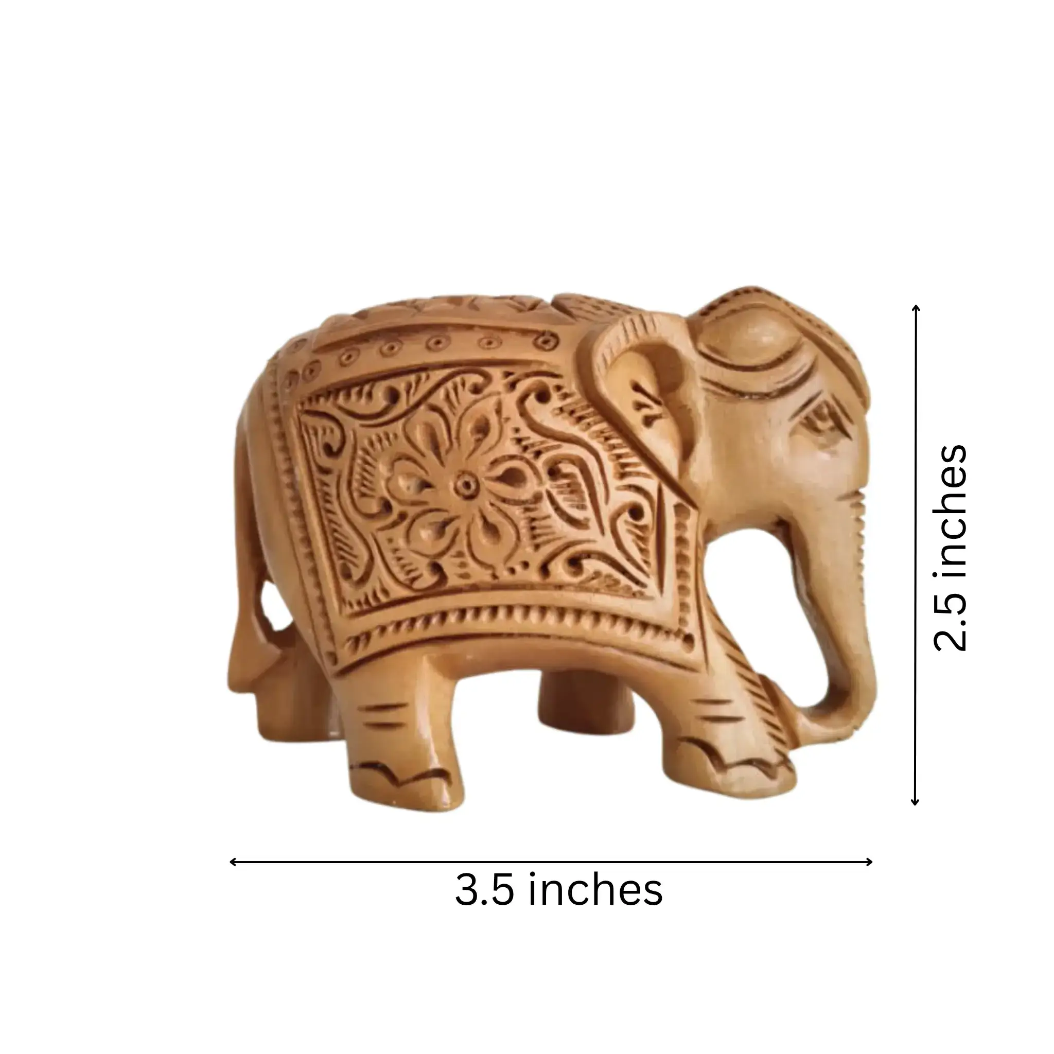 Hand-Carved Wooden Elephants – Artisan Decorative Sculptures - Image 16