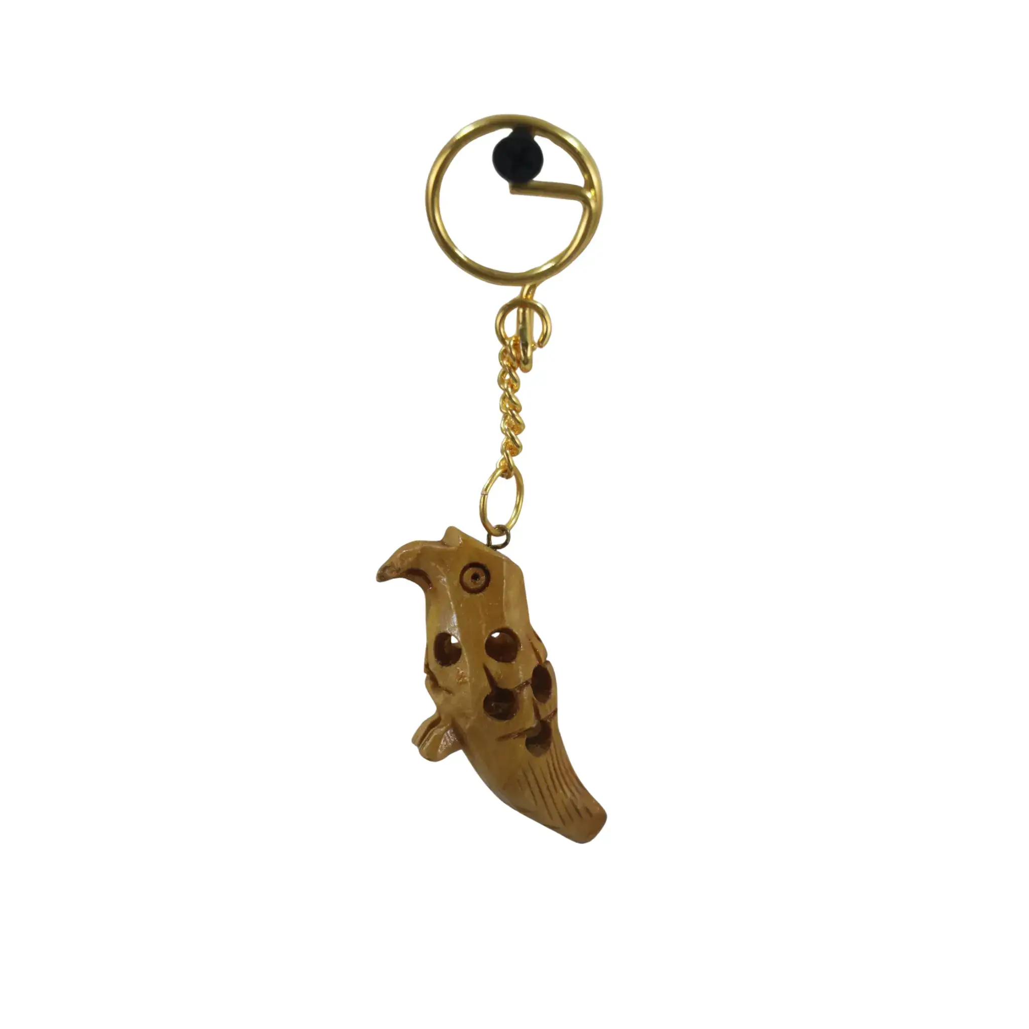 Handcrafted Wooden Jali Key Chains – Intricate Cutwork Design - Image 8