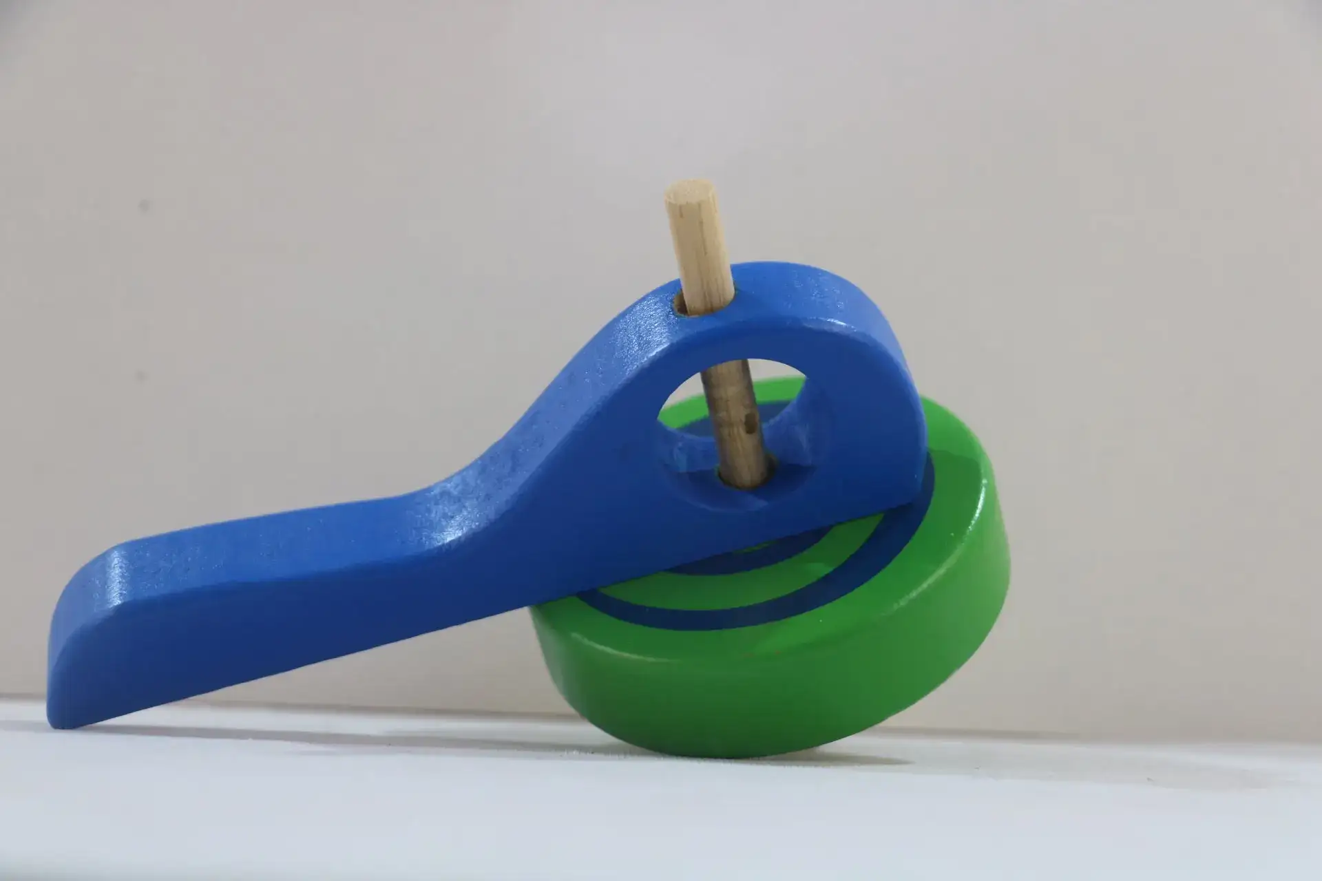 Classic Wooden Lattu – Fun & Educational Toy for Kids - Image 2