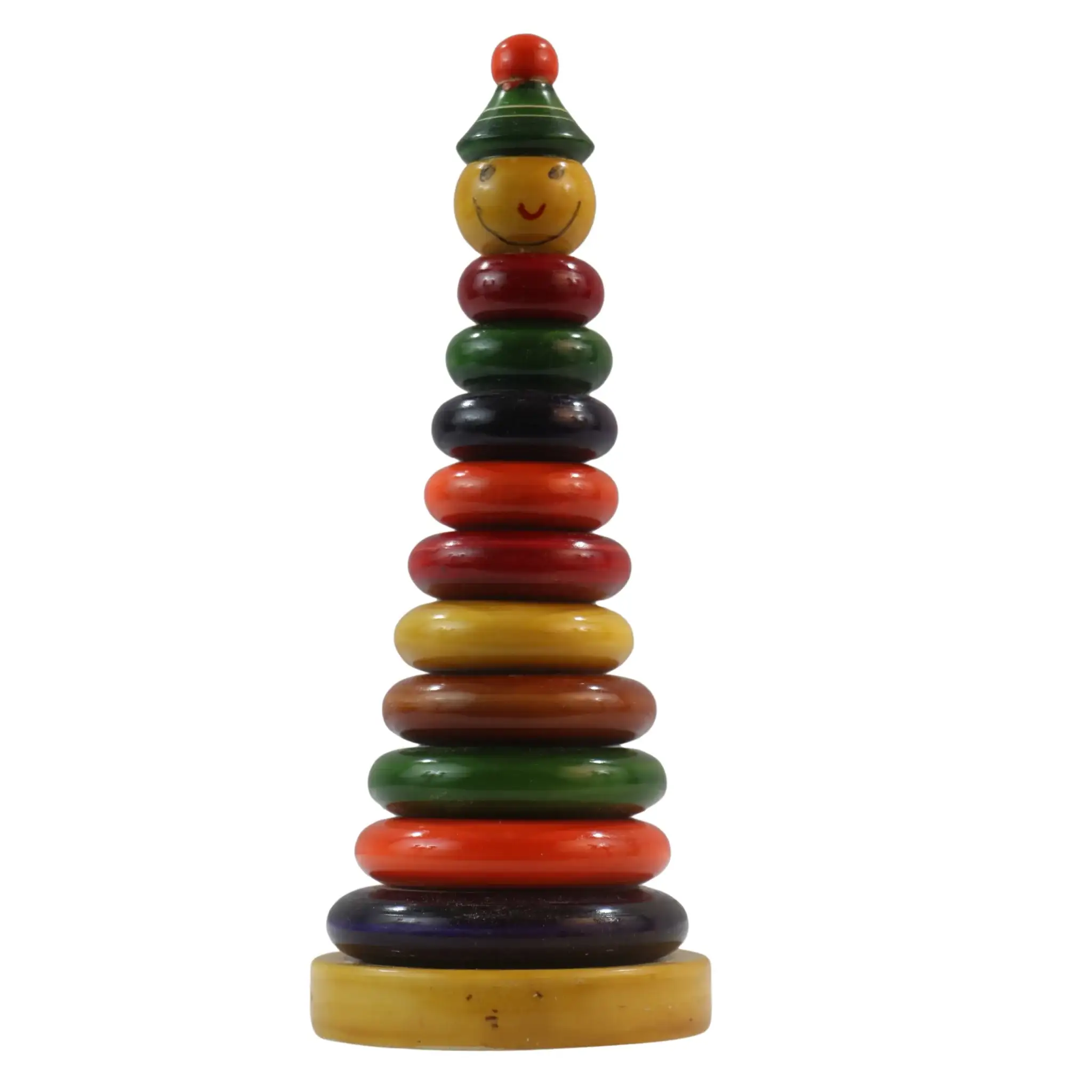 Wooden Stacker Joker Toy – Non-Toxic & Colorful Fun - Image 3