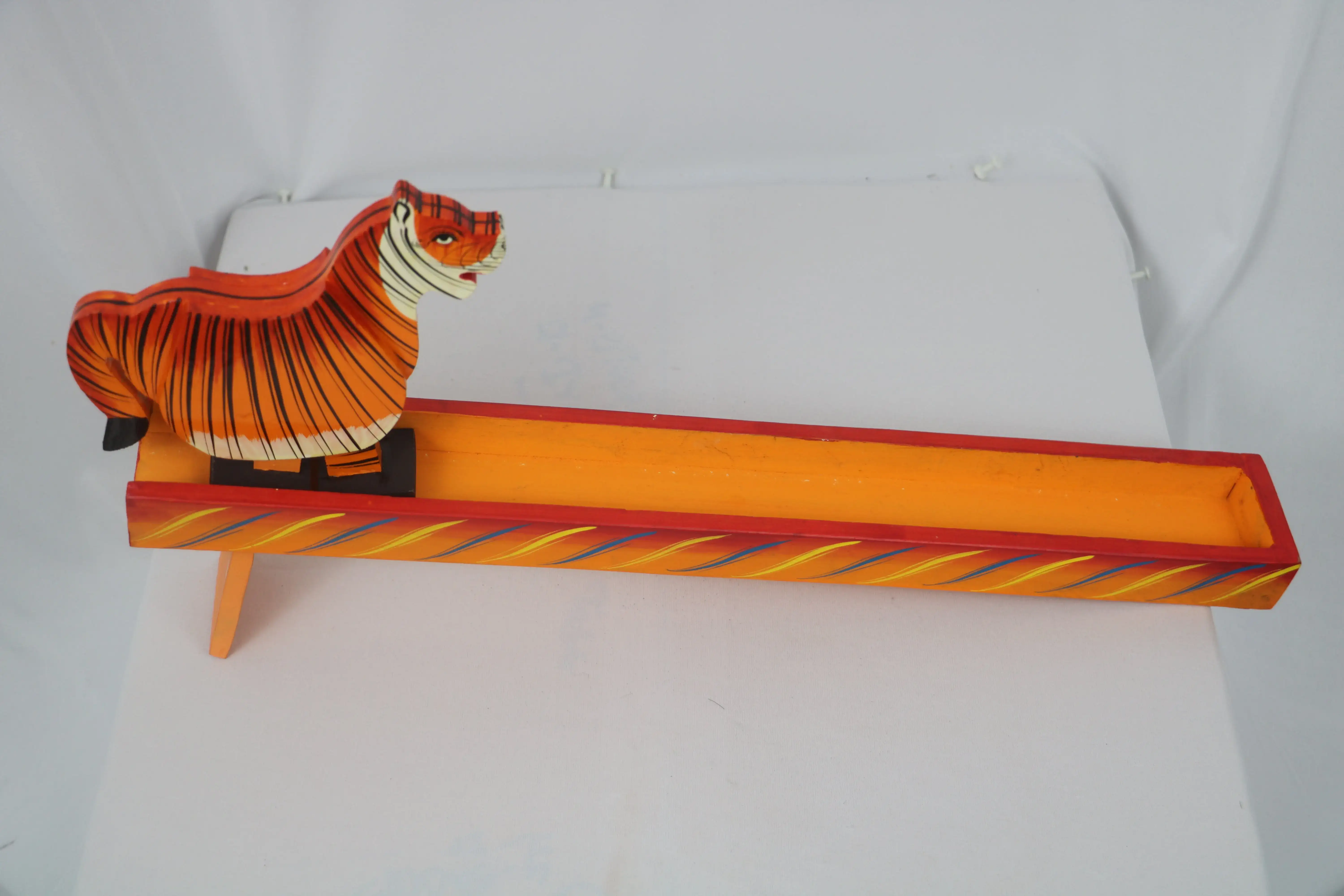 Wooden Tiger Slider Game – Traditional Skill-Building Toy for Children - Image 3